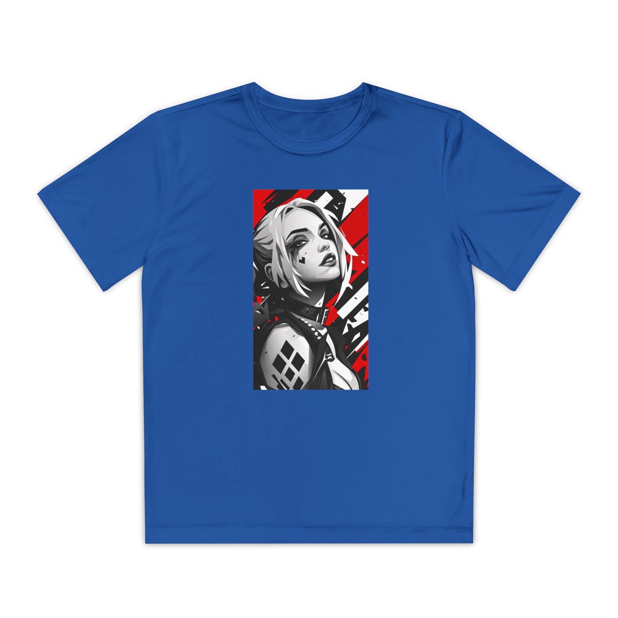 Superhero Youth T-Shirt Sports Graphic Tee, Cool Athletic Shirt for Kids