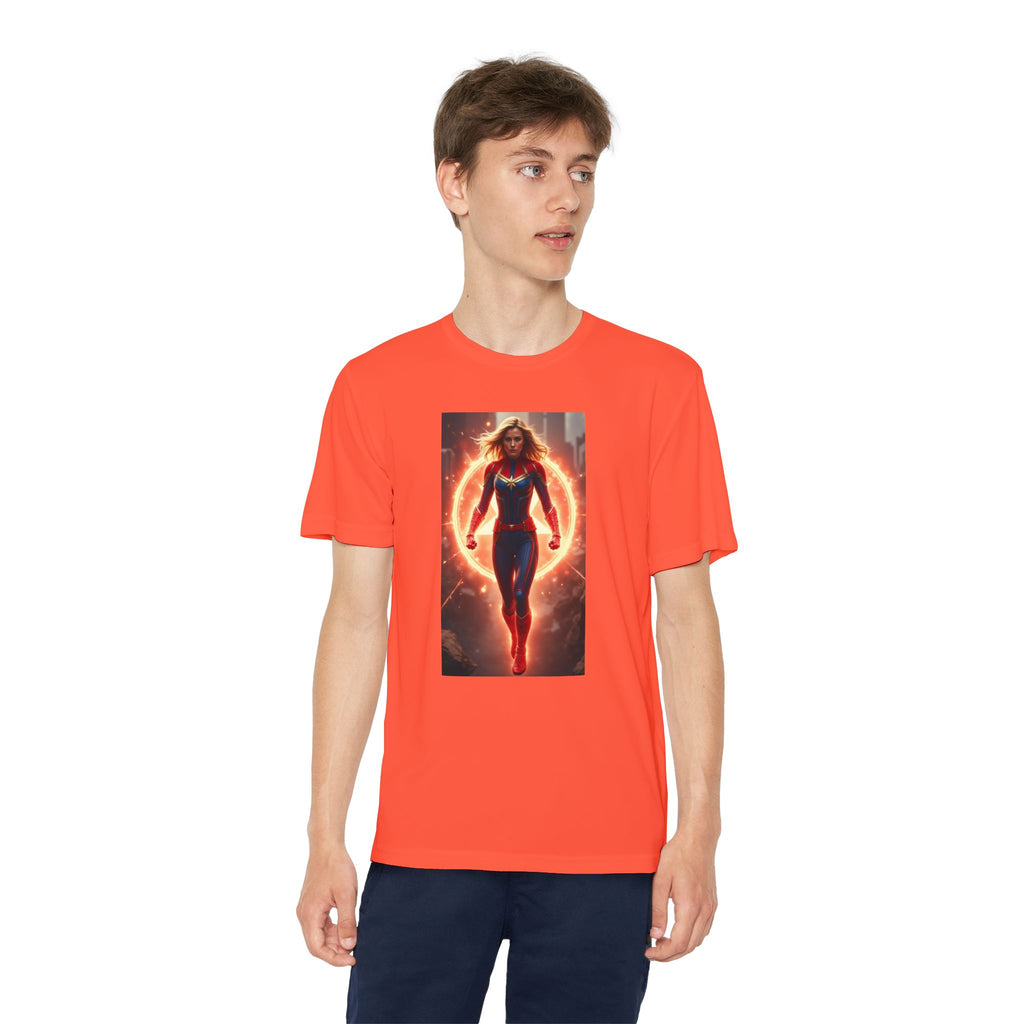 Advengers Youth T-Shirt Sports Graphic Tee, Cool Athletic Shirt for Kids, Perfect for Sports Events, Team Spirit