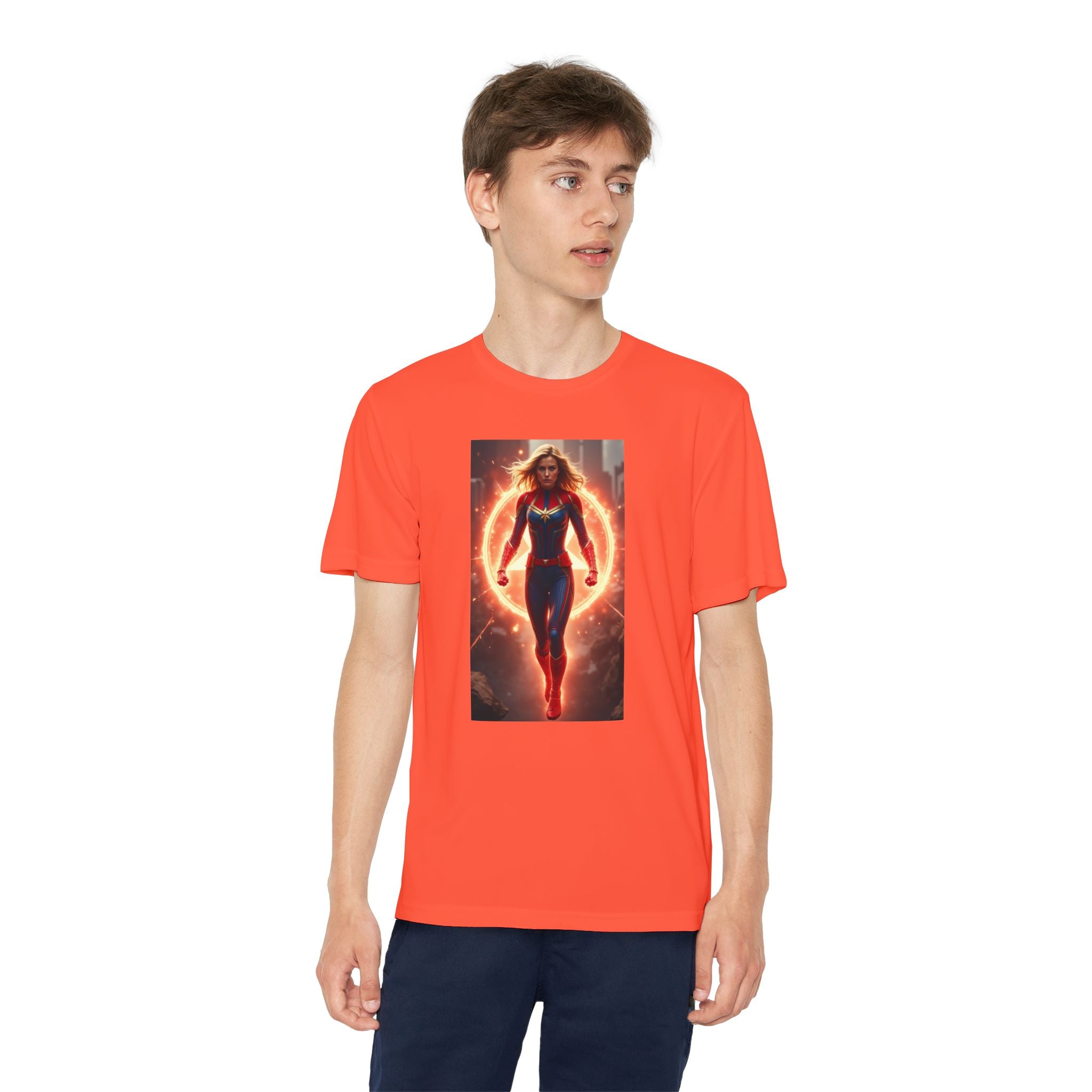 Advengers Youth T-Shirt Sports Graphic Tee, Cool Athletic Shirt for Kids, Perfect for Sports Events, Team Spirit