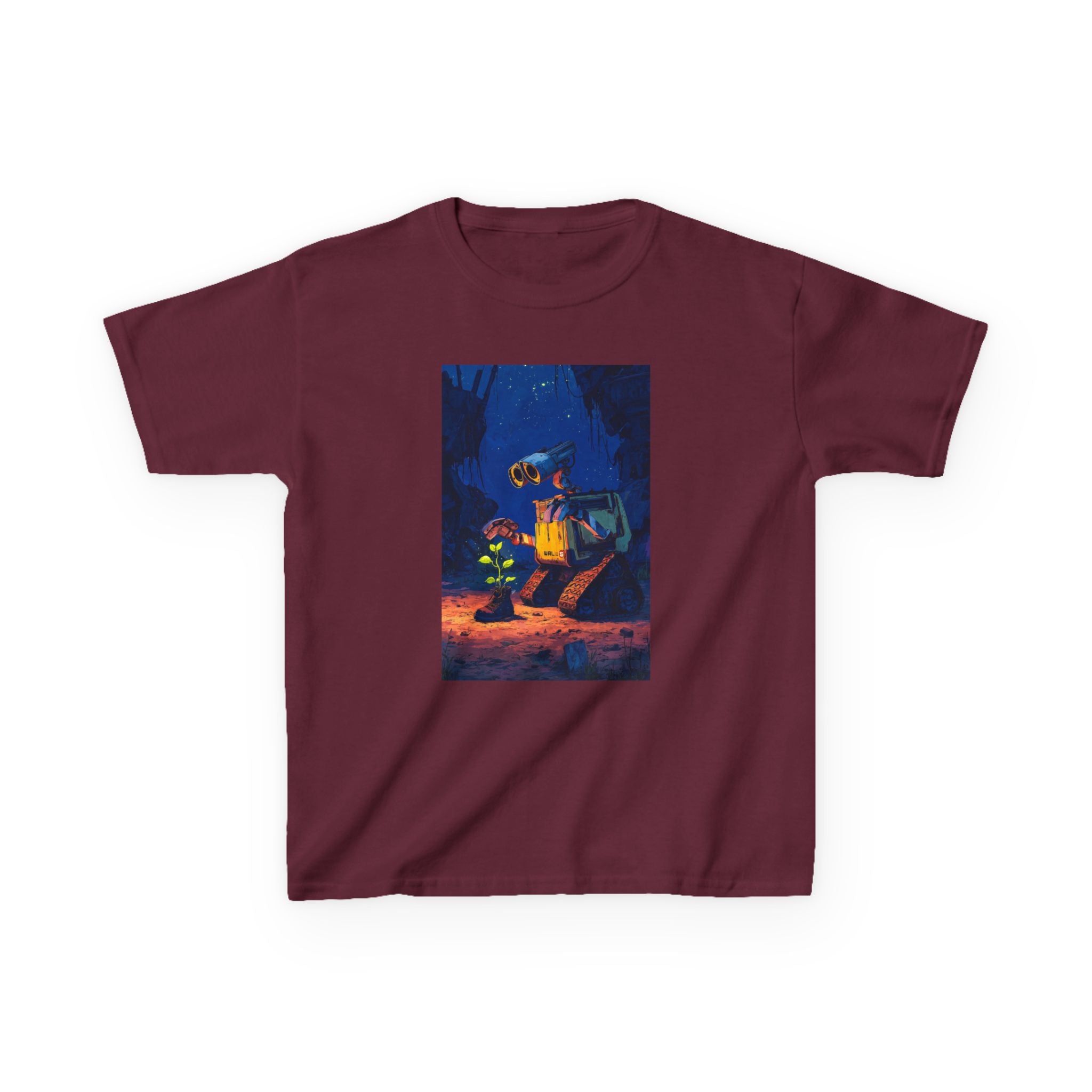 Wall-E Kids Tee, Retro Kids Shirt, Movie Themed Shirt, Fun Kids Outfit, Gift for Movie Lovers, Kids Cotton Tee