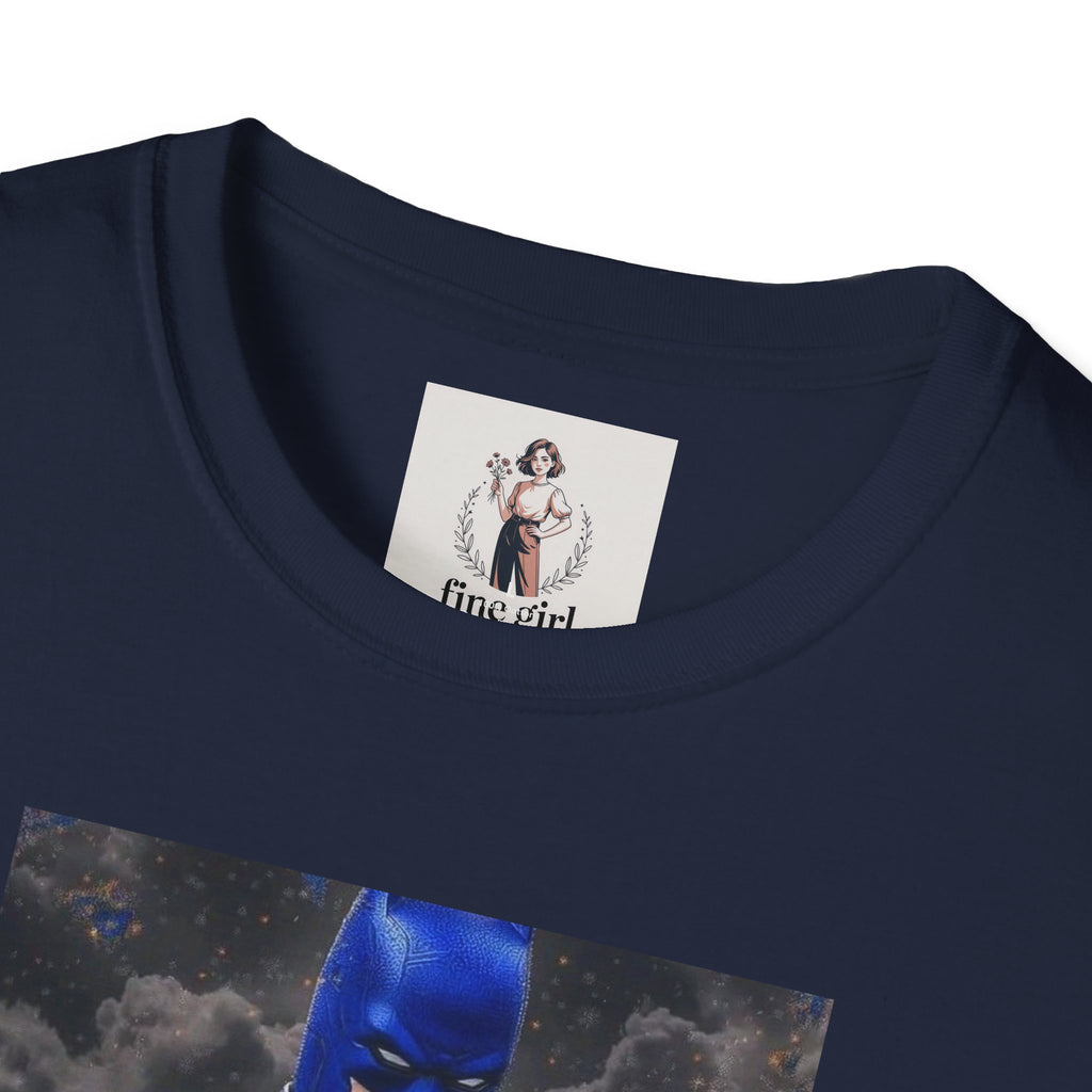 Batman Marvel Unisex Softstyle T-Shirt, Comic Book Tee, Geeky Clothing, Cosplay Costume Top
