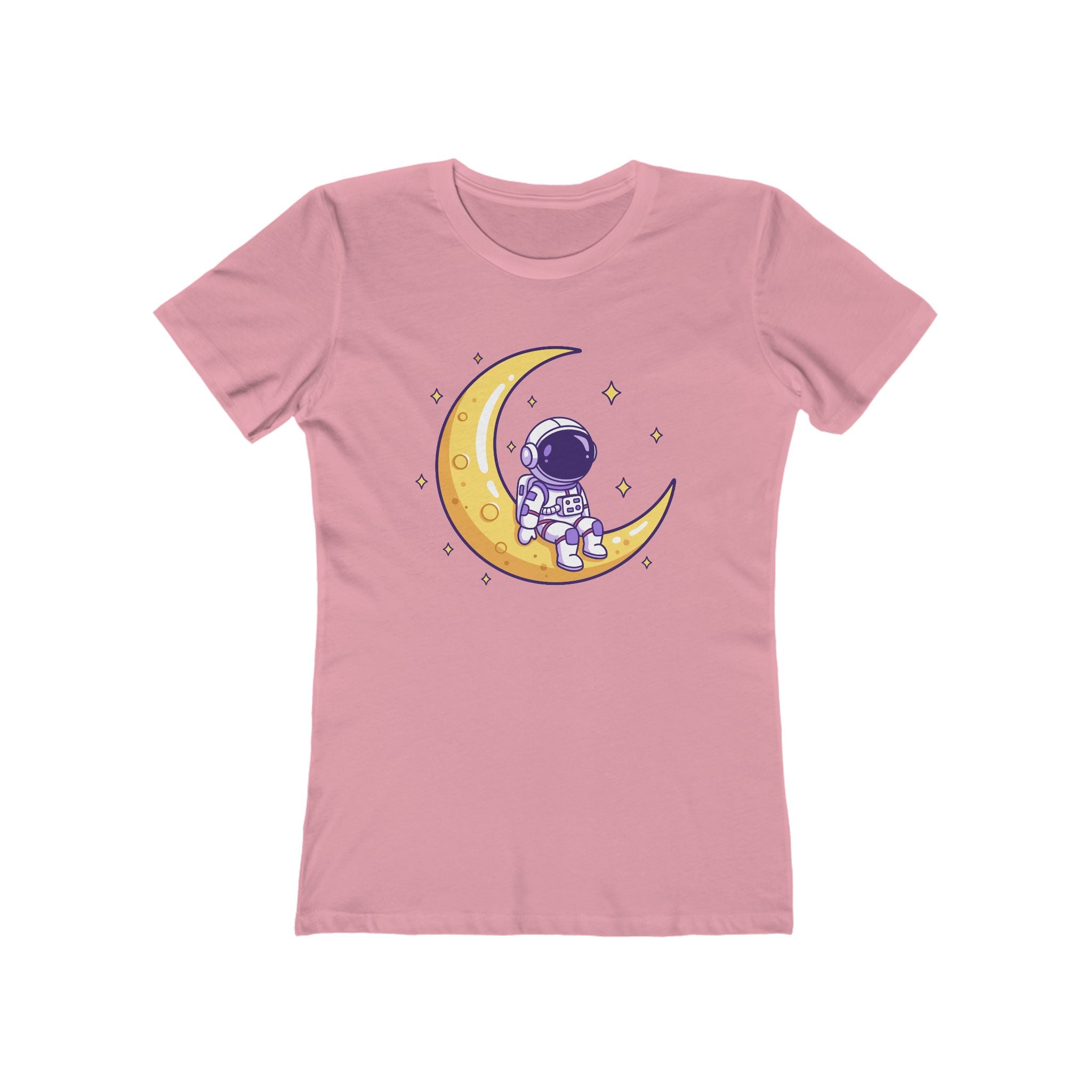 Moon Women's Tshirt, Lunar Graphic Tee, Celestial Shirt, Night Sky Top, Space Lover Gift