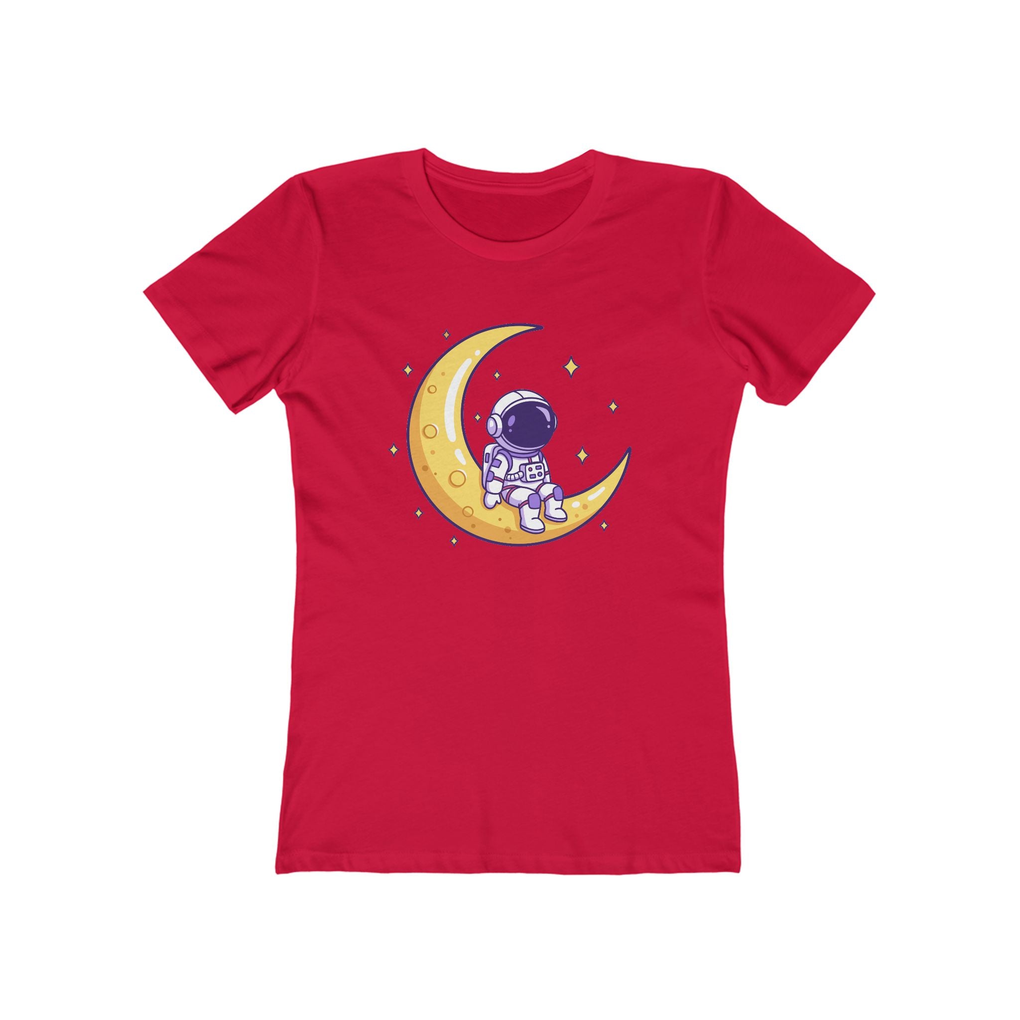 Moon Women's Tshirt, Lunar Graphic Tee, Celestial Shirt, Night Sky Top, Space Lover Gift