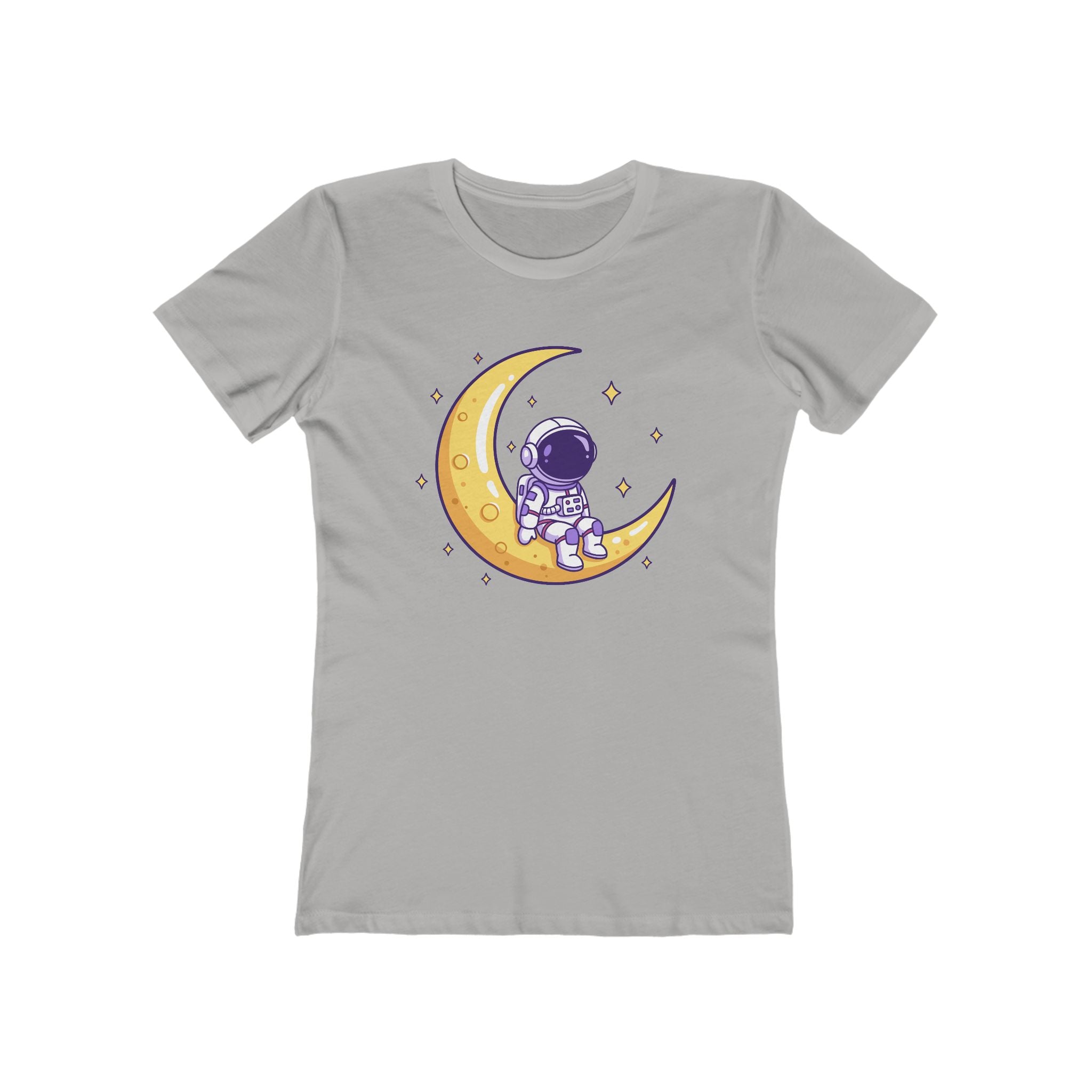 Moon Women's Tshirt, Lunar Graphic Tee, Celestial Shirt, Night Sky Top, Space Lover Gift