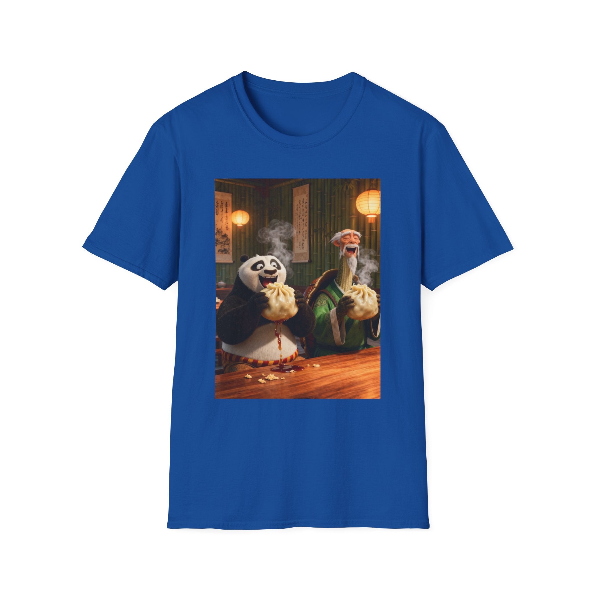 Kung Fu Panda Unisex Softstyle T-Shirt, DreamWorks Animation Youth Competitor Tee, Graphic Tee, Movie Fan Gift, Cult Classic Shirt, Comfy