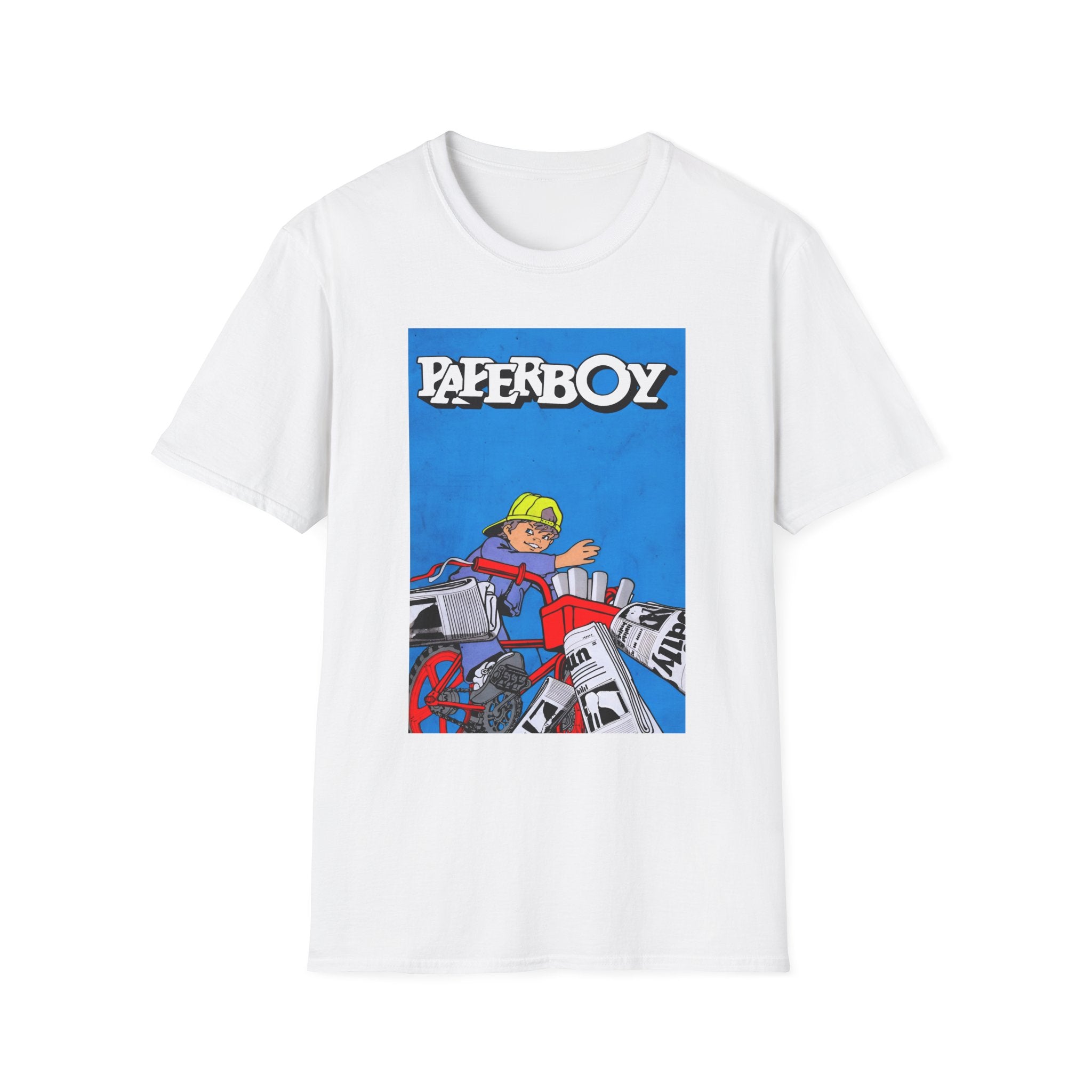 Retro Paperboy Video Game T-Shirt