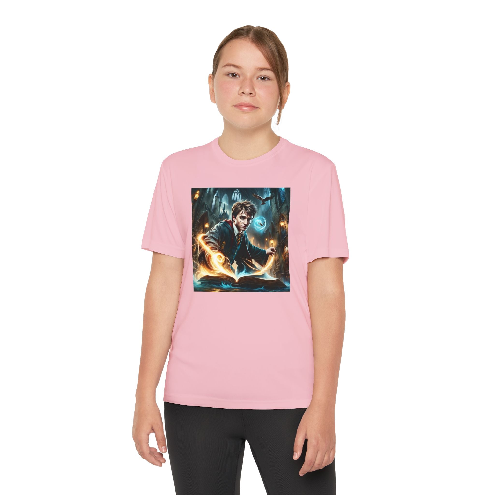 Youth Competitor Tee - Harry Potter, Wizard School Shirt, Magical Kids Top, Hogwarts Fan Gift, Sorcerer's Stone T-Shirt