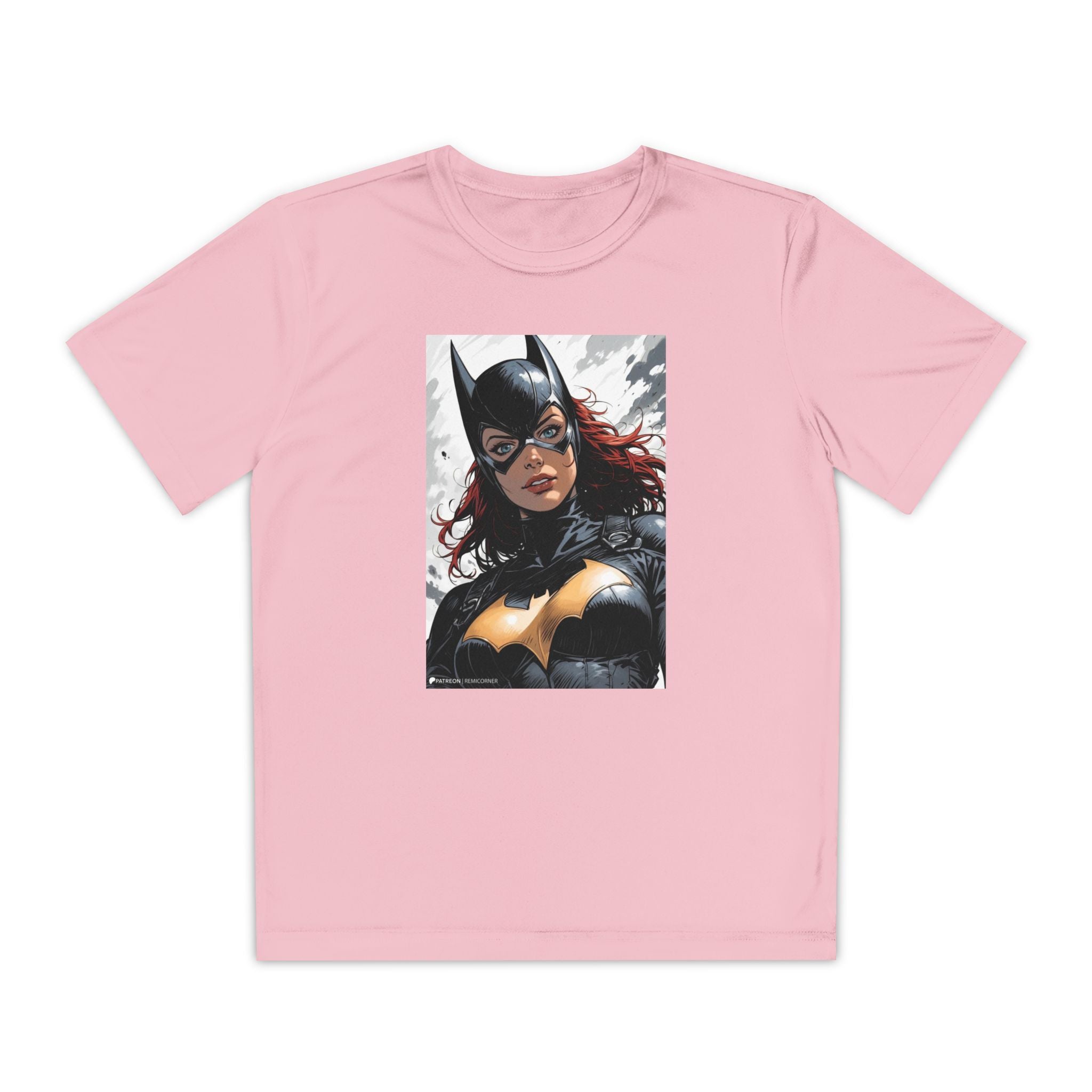 Superhero Youth T-Shirt Sports Graphic Tee, Cool Athletic Shirt for Kids