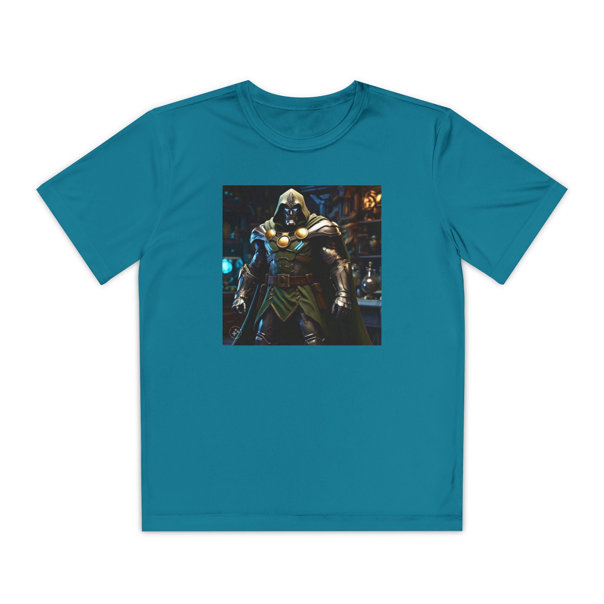 Dr Doom Superhero Marvel Patriotic, Kids Graphic T-Shirt, Boys Hero Top, Girls Comic Book Clothing, Birthday