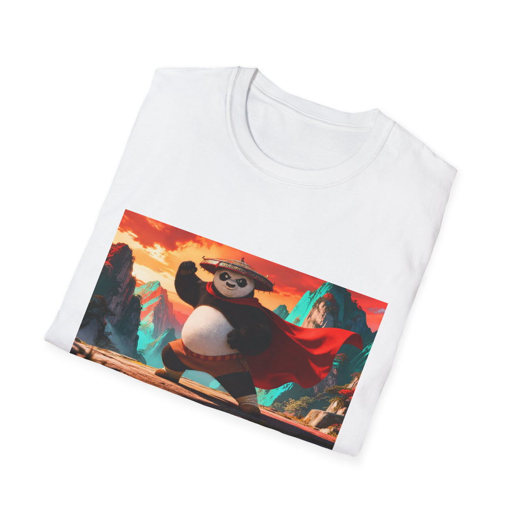 Kung Fu Panda Unisex Softstyle T-Shirt, DreamWorks Animation Youth Competitor Tee, Graphic Tee, Movie Fan Gift, Cult Classic Shirt, Comfy