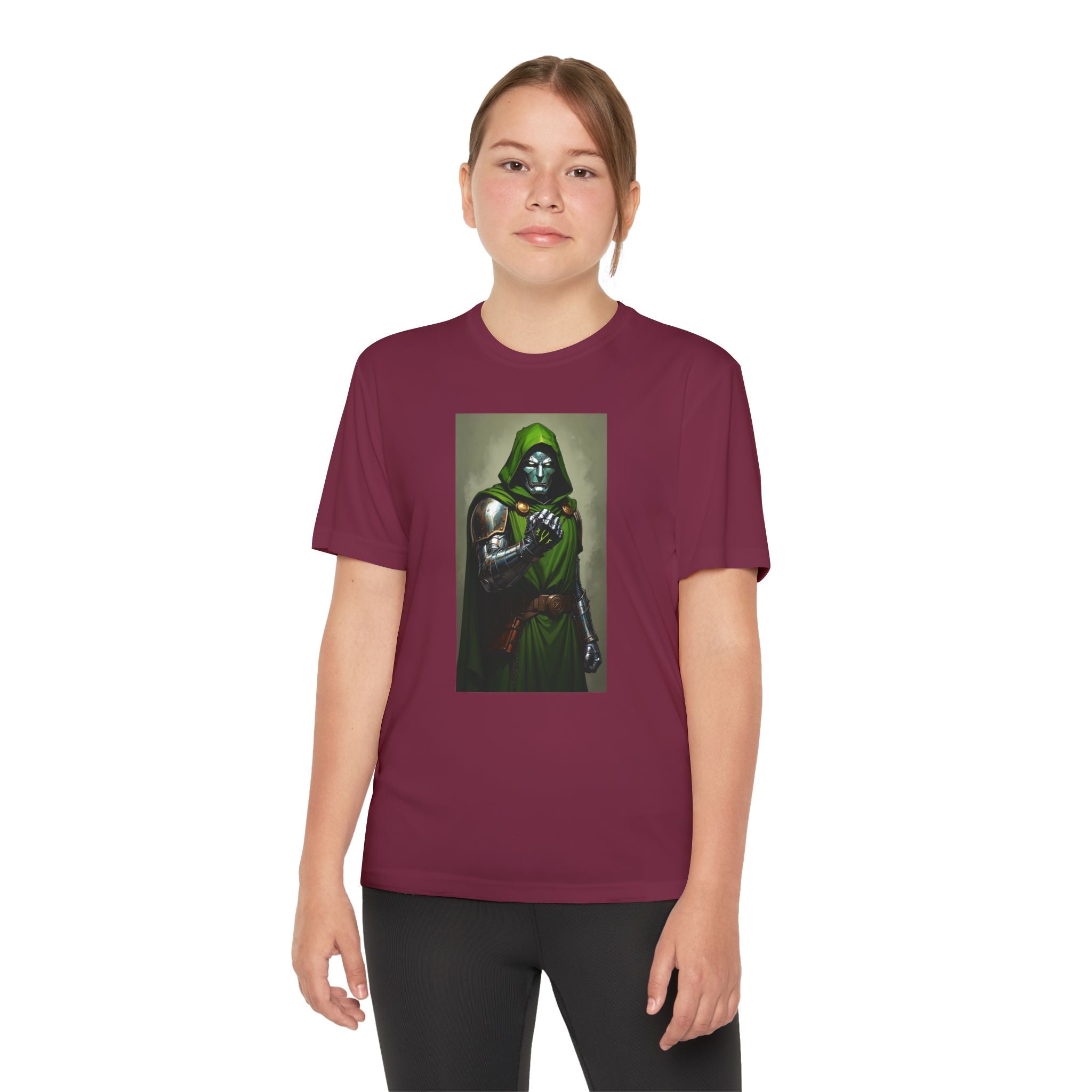 Dr Doom Superhero Marvel Patriotic, Kids Graphic T-Shirt, Boys Hero Top, Girls Comic Book Clothing, Birthday