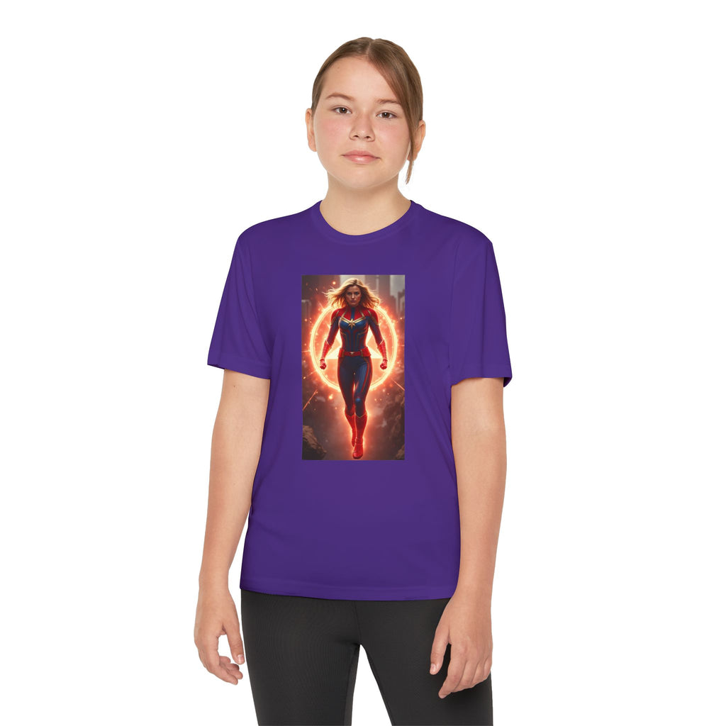 Advengers Youth T-Shirt Sports Graphic Tee, Cool Athletic Shirt for Kids, Perfect for Sports Events, Team Spirit