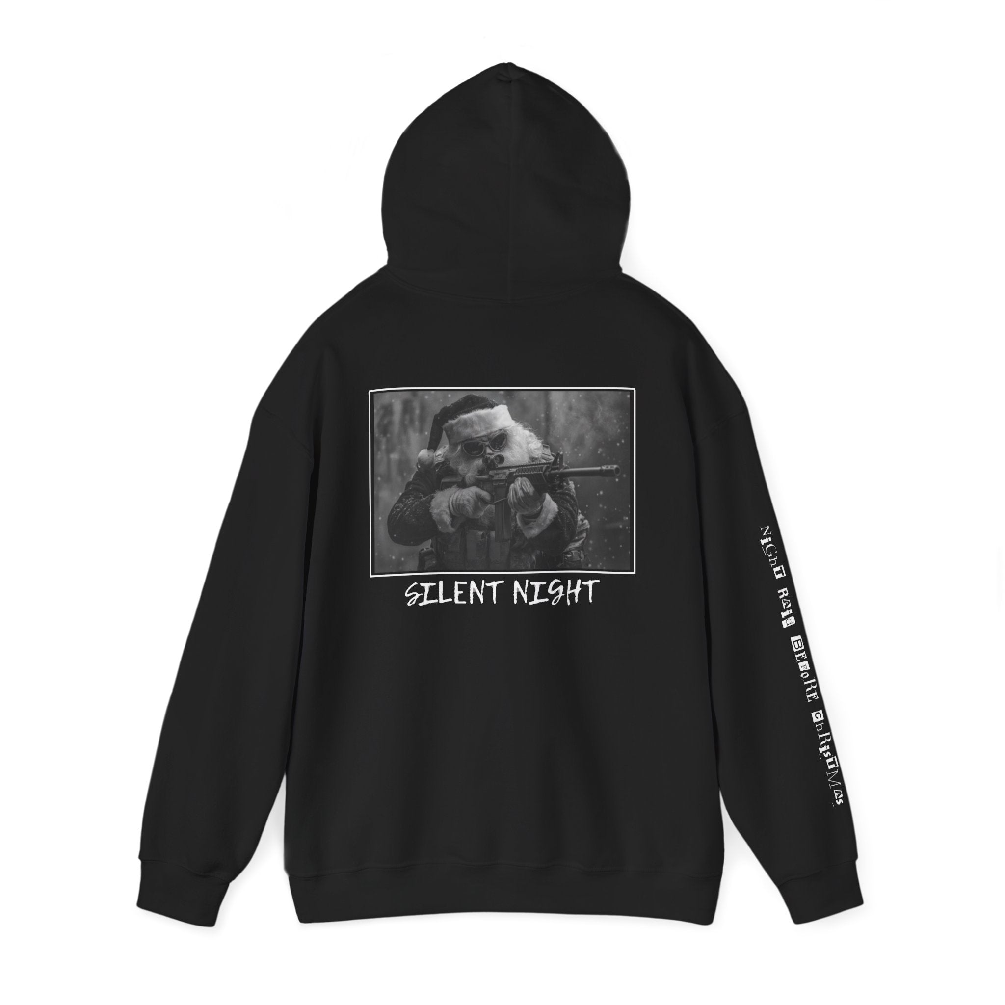 Night Raid Before Christmas Patriotic Hoodie Rebel Spirit Unisex Hoodie