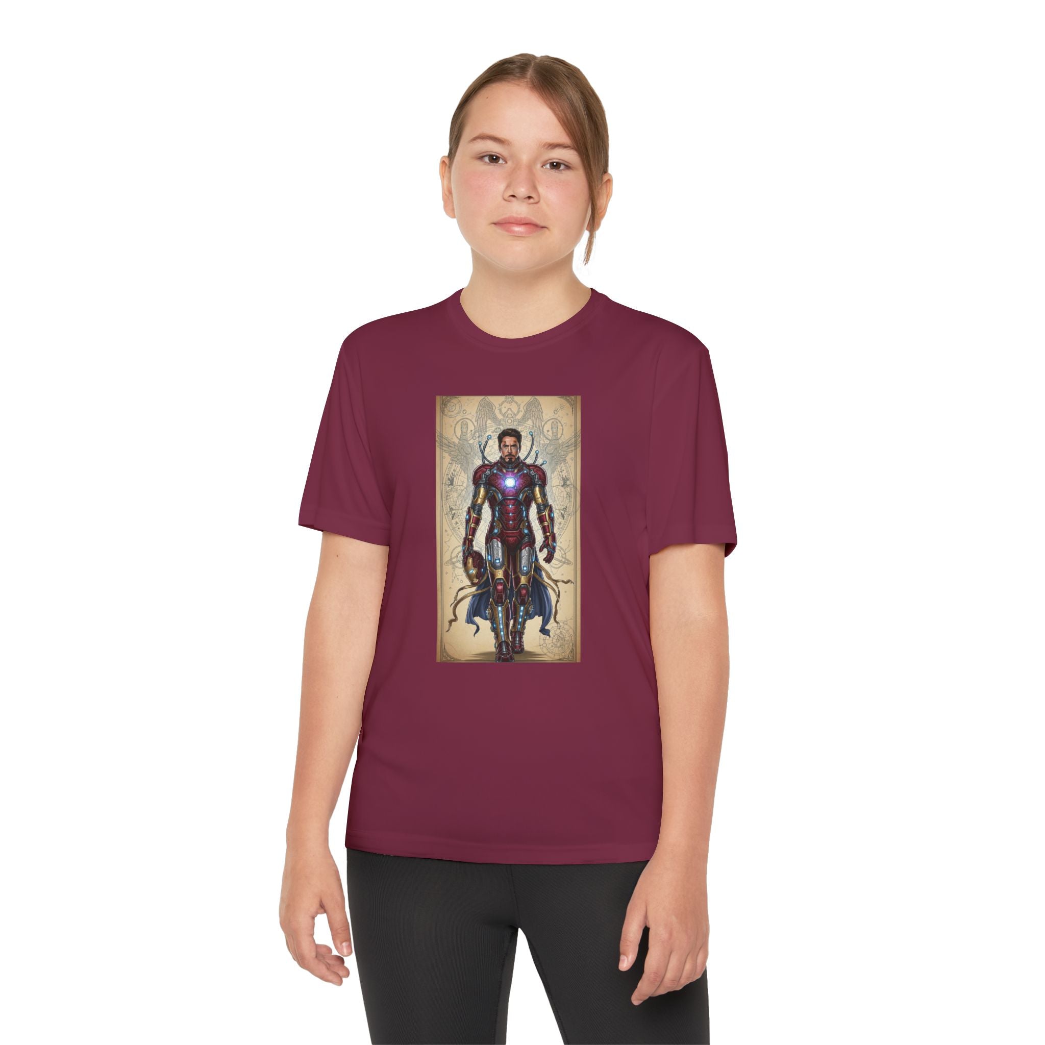 Advengers Youth T-Shirt Sports Graphic Tee, Cool Athletic Shirt for Kids, Perfect for Sports Events, Team Spirit