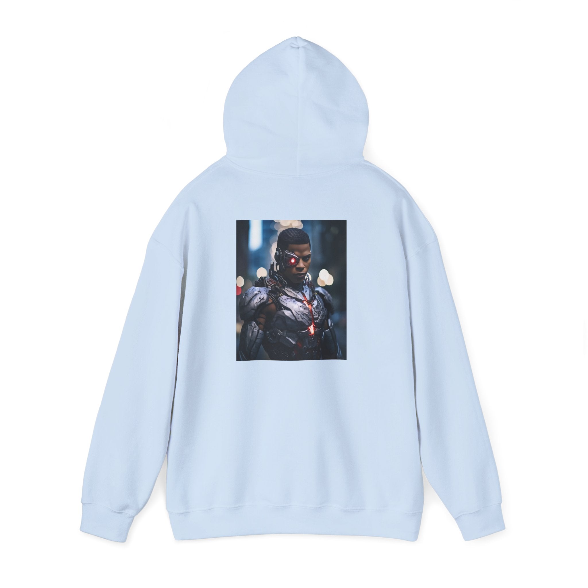 Hooded Sweatshirt - Cyborg Design