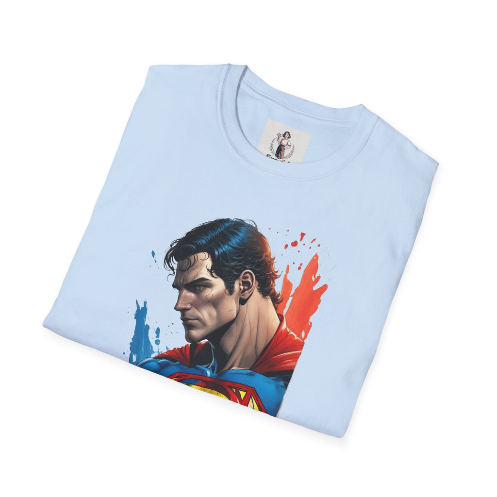 Superman Hero Unisex Softstyle T-Shirt