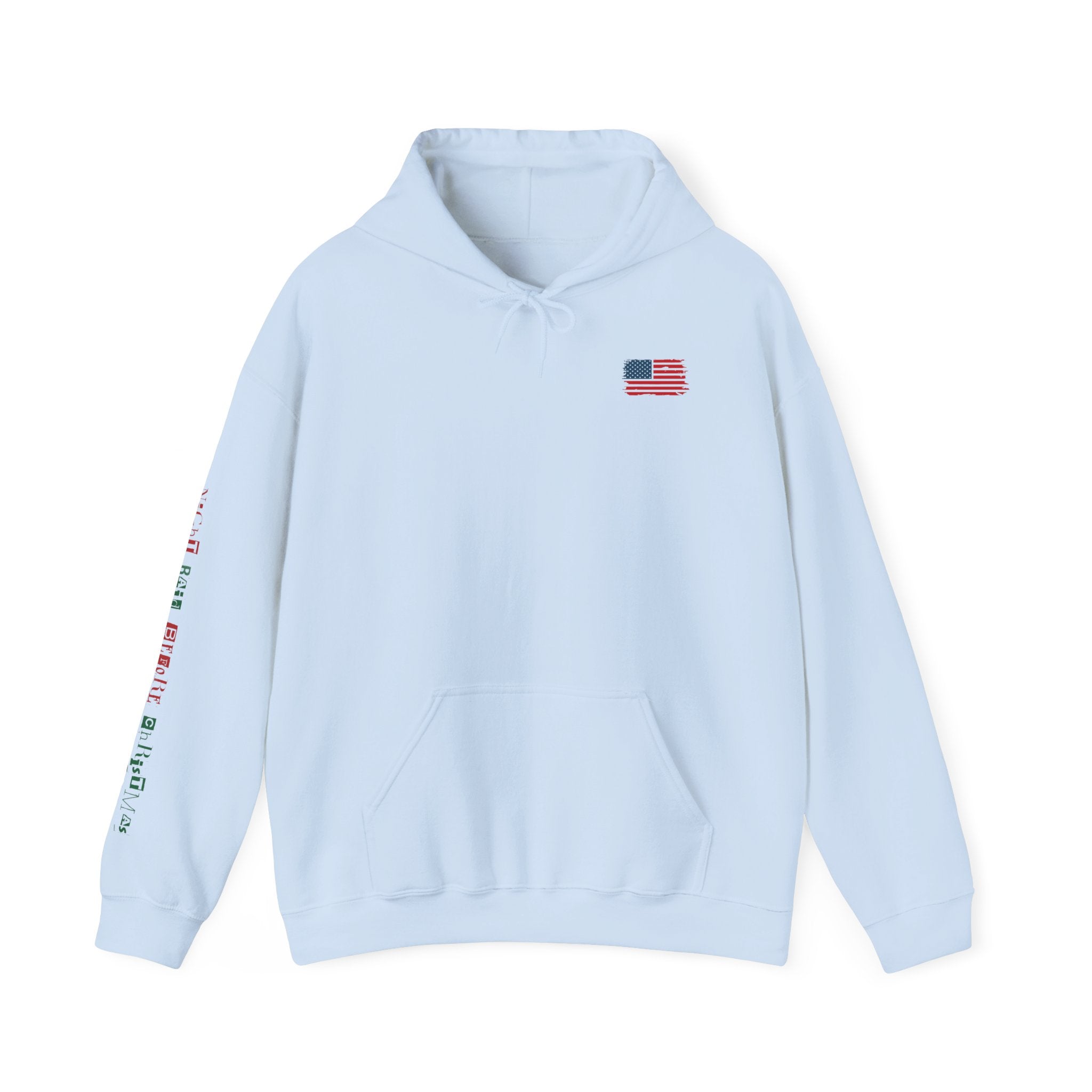 Night Raid Before Christmas Patriotic Hoodie Rebel Spirit Unisex Hoodie