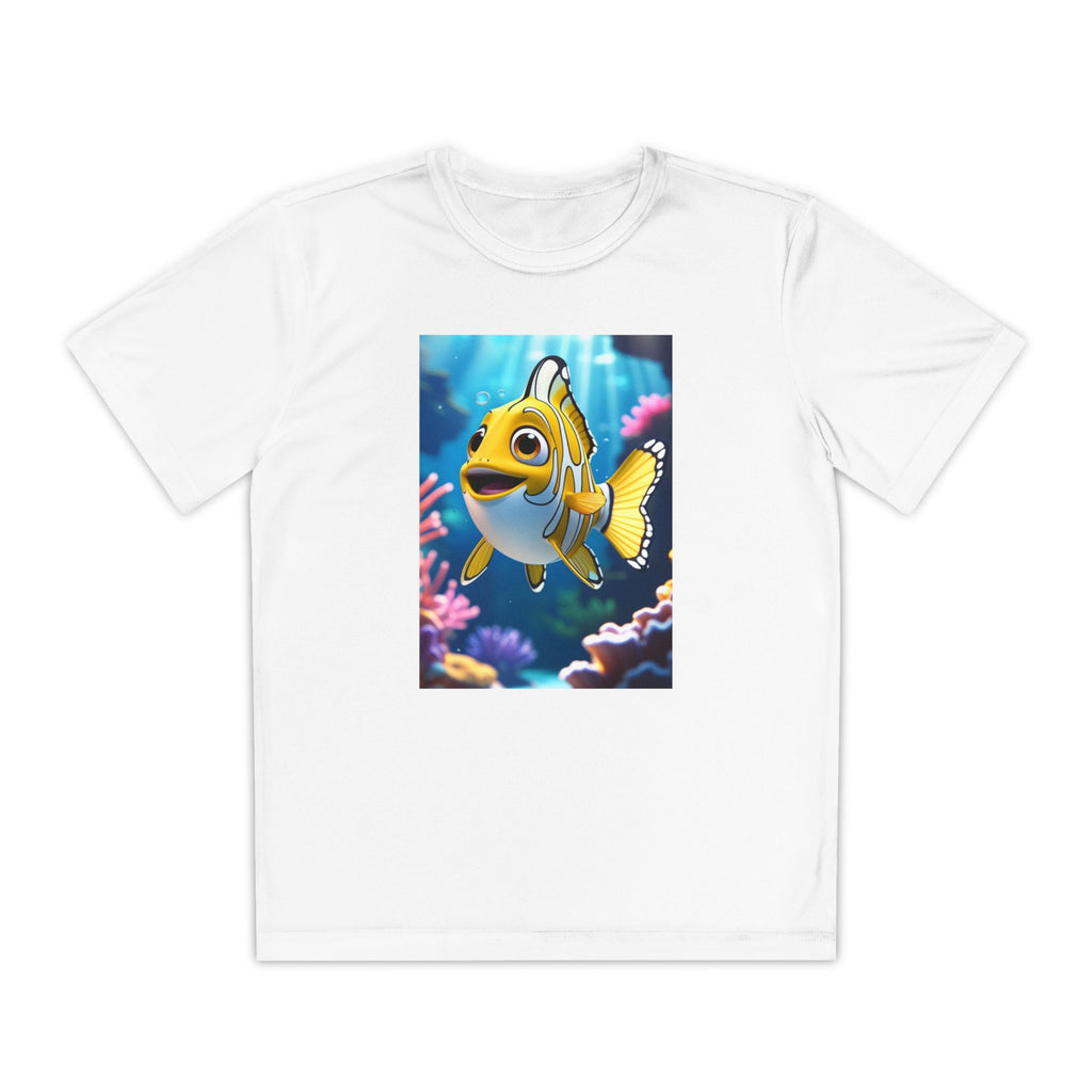 Nemo Fish Ocean Youth T-Shirt - Underwater Kids Tee, Finding Nemo Shirt, Beach Vacation Clothing, Ocean Lover Gift, Fish Theme Top