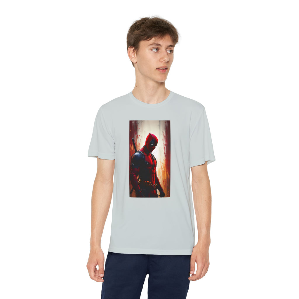 Deadpool Superhero Marvel Patriotic, Kids Graphic T-Shirt, Boys Hero Top, Girls Comic Book Clothing, Birthday