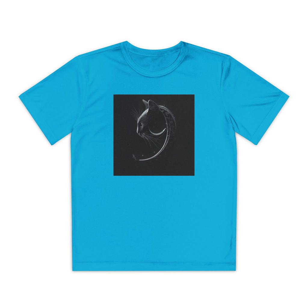 Youth Tee Shirt, Kids Animal Graphic Top, Cute Black and White Tee, Children's Zoo Theme Shirt, Bamboo Bear