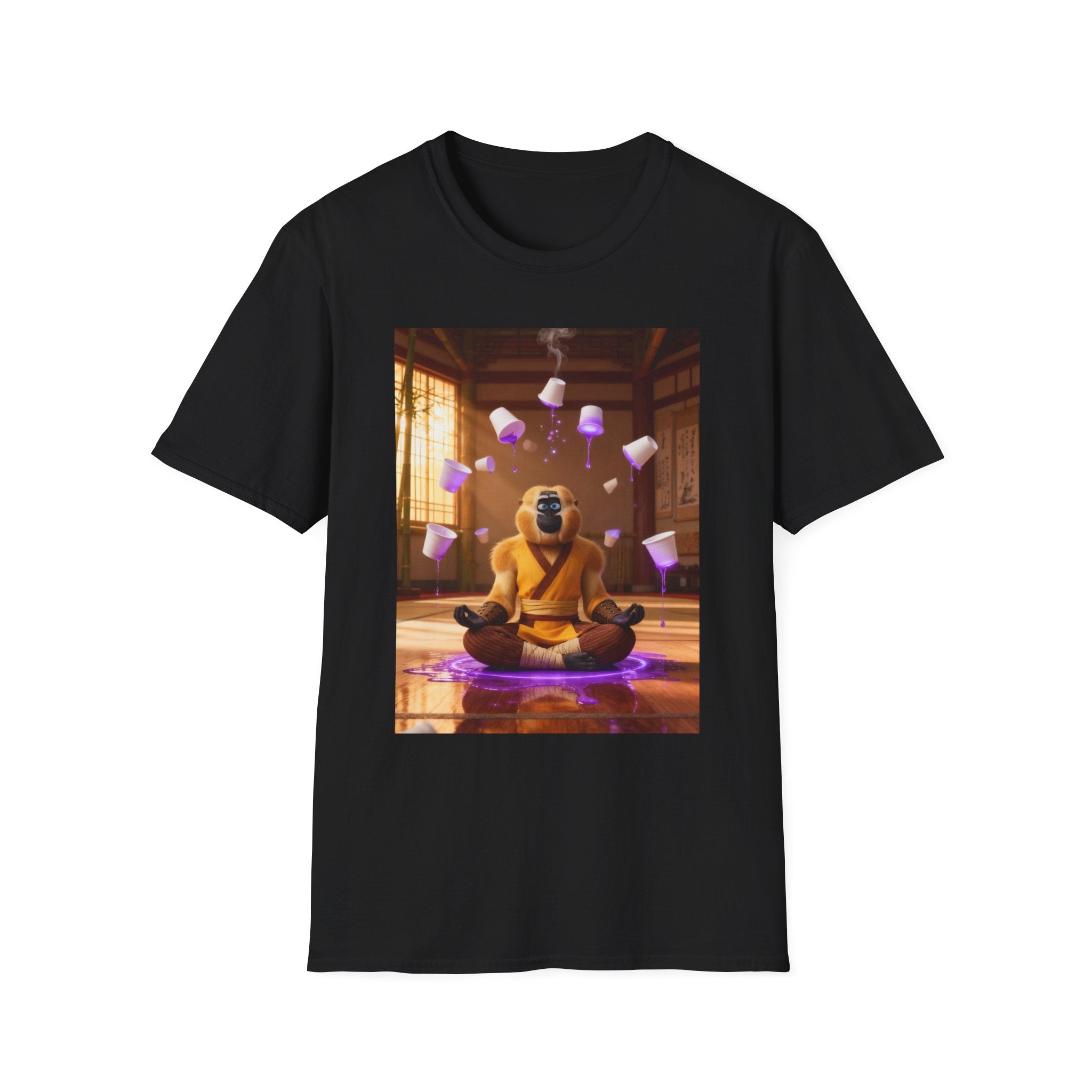 Kung Fu Panda Unisex Softstyle T-Shirt, DreamWorks Animation Youth Competitor Tee, Graphic Tee, Movie Fan Gift, Cult Classic Shirt, Comfy