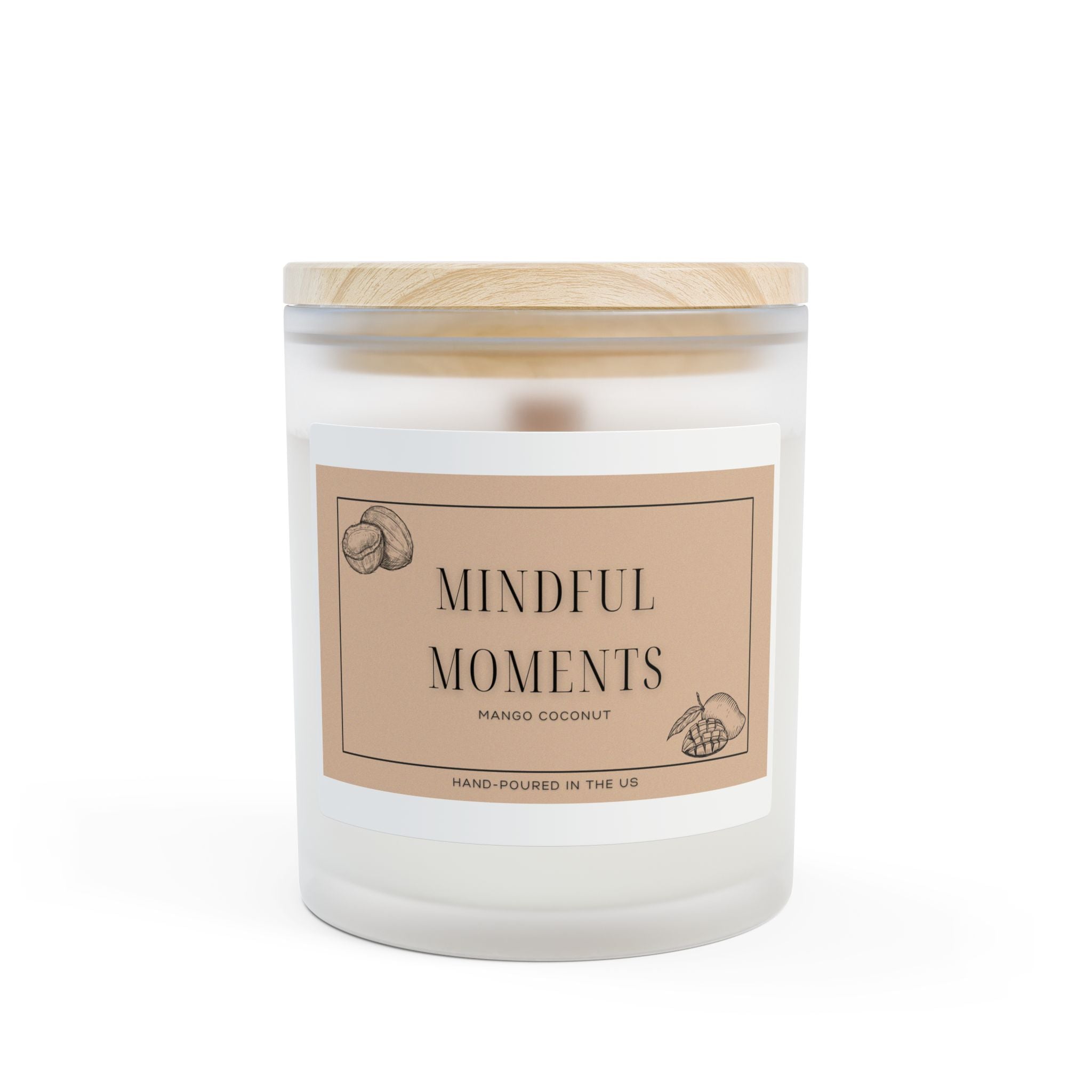 Mindful Moments Lavender Candle, Cozy Home Decor, Relaxation Gift, Self-Care Essential, Aromatherapy, Spa Day