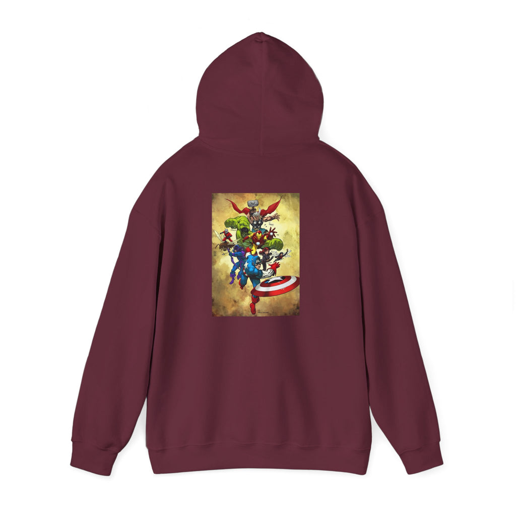 Hooded Sweatshirt - The Avengers Design