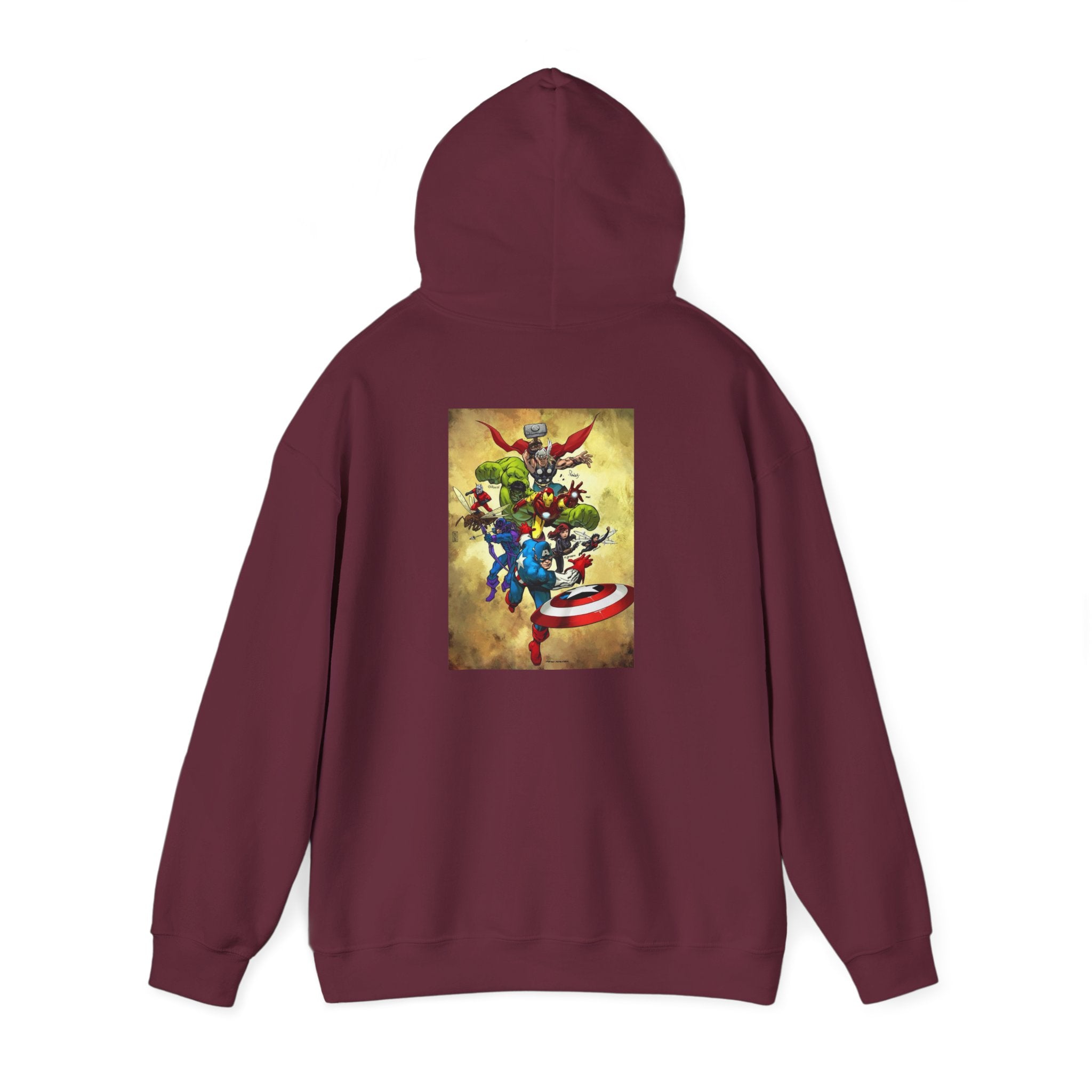 Hooded Sweatshirt - The Avengers Design