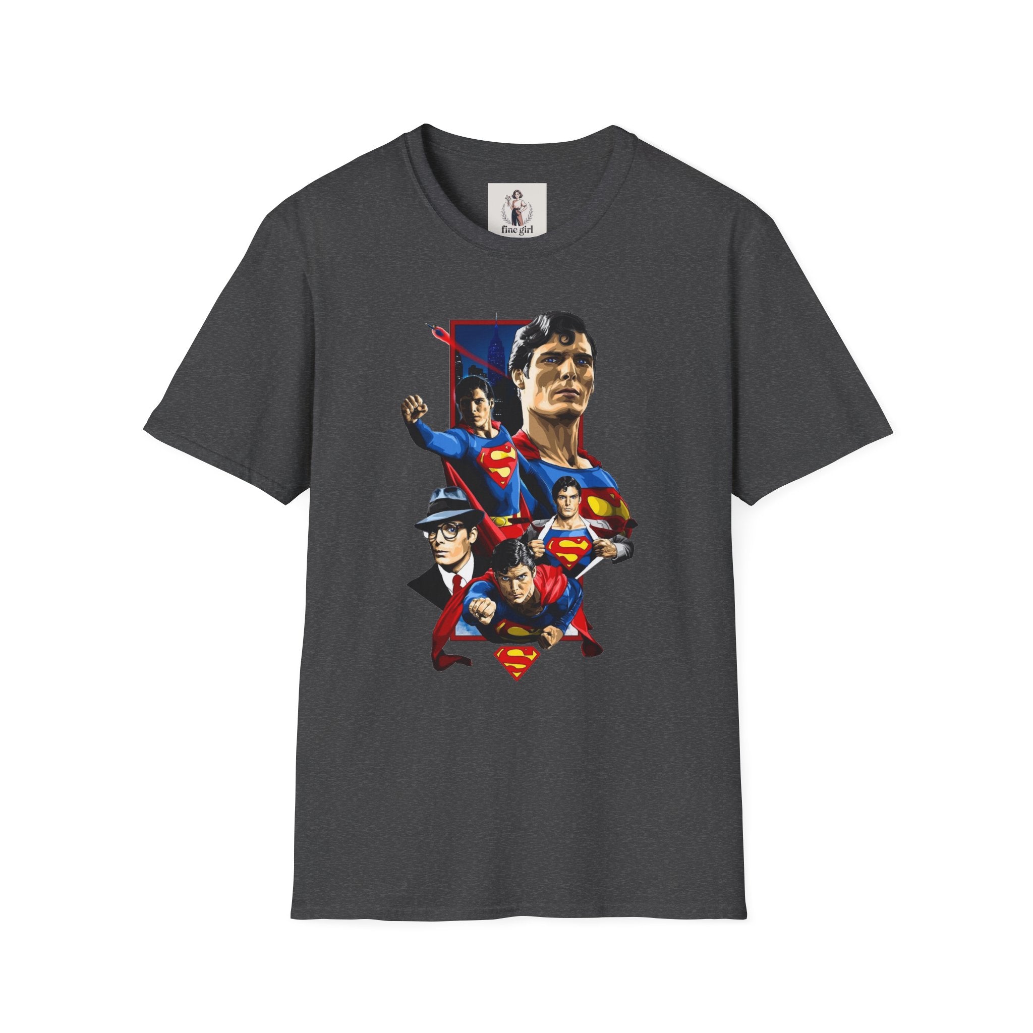 Superman Hero Unisex Softstyle T-Shirt