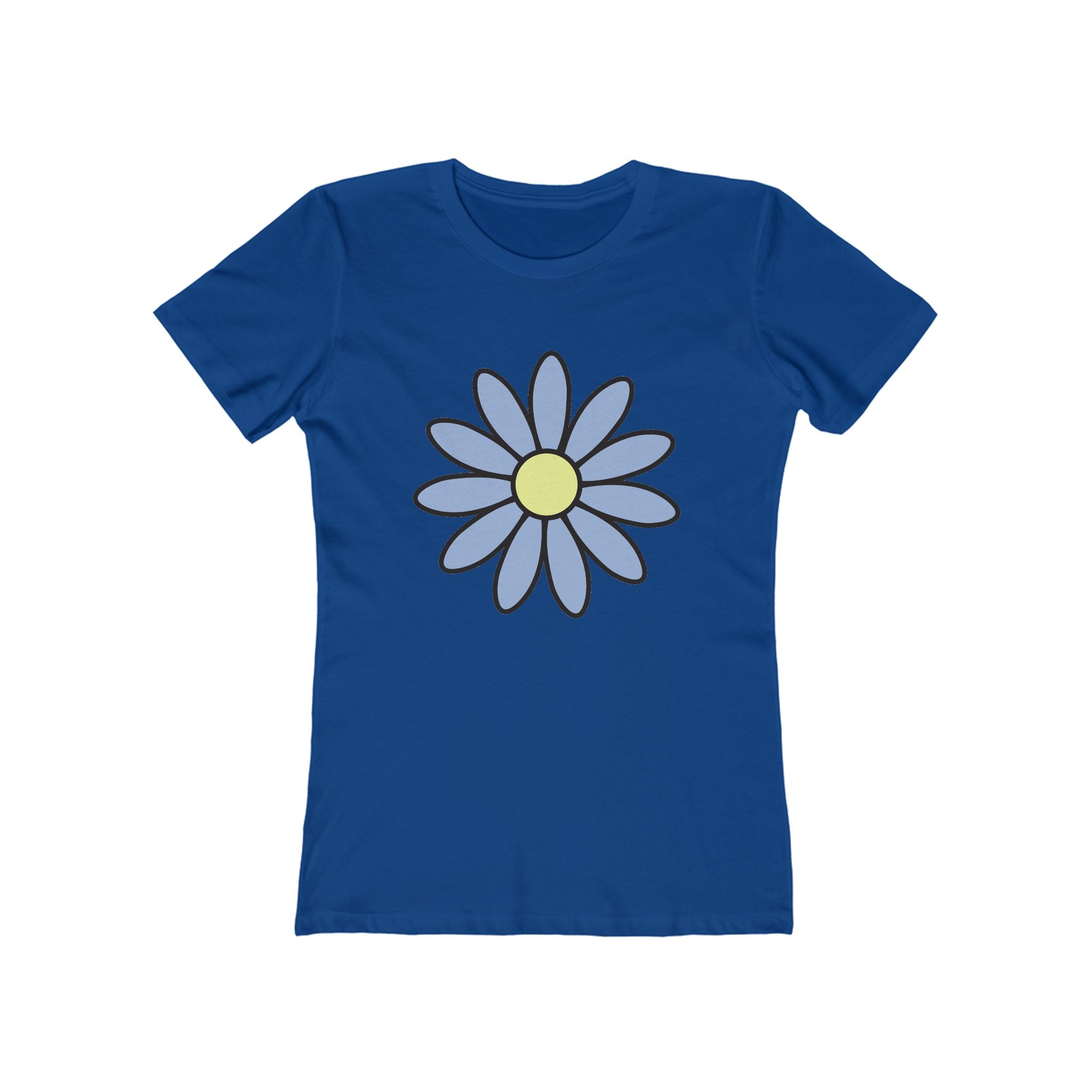 Flower Women's Tshirt, Floral Graphic Tee, Casual Top for Her, Spring Blossom Shirt, Botanical Print Blouse