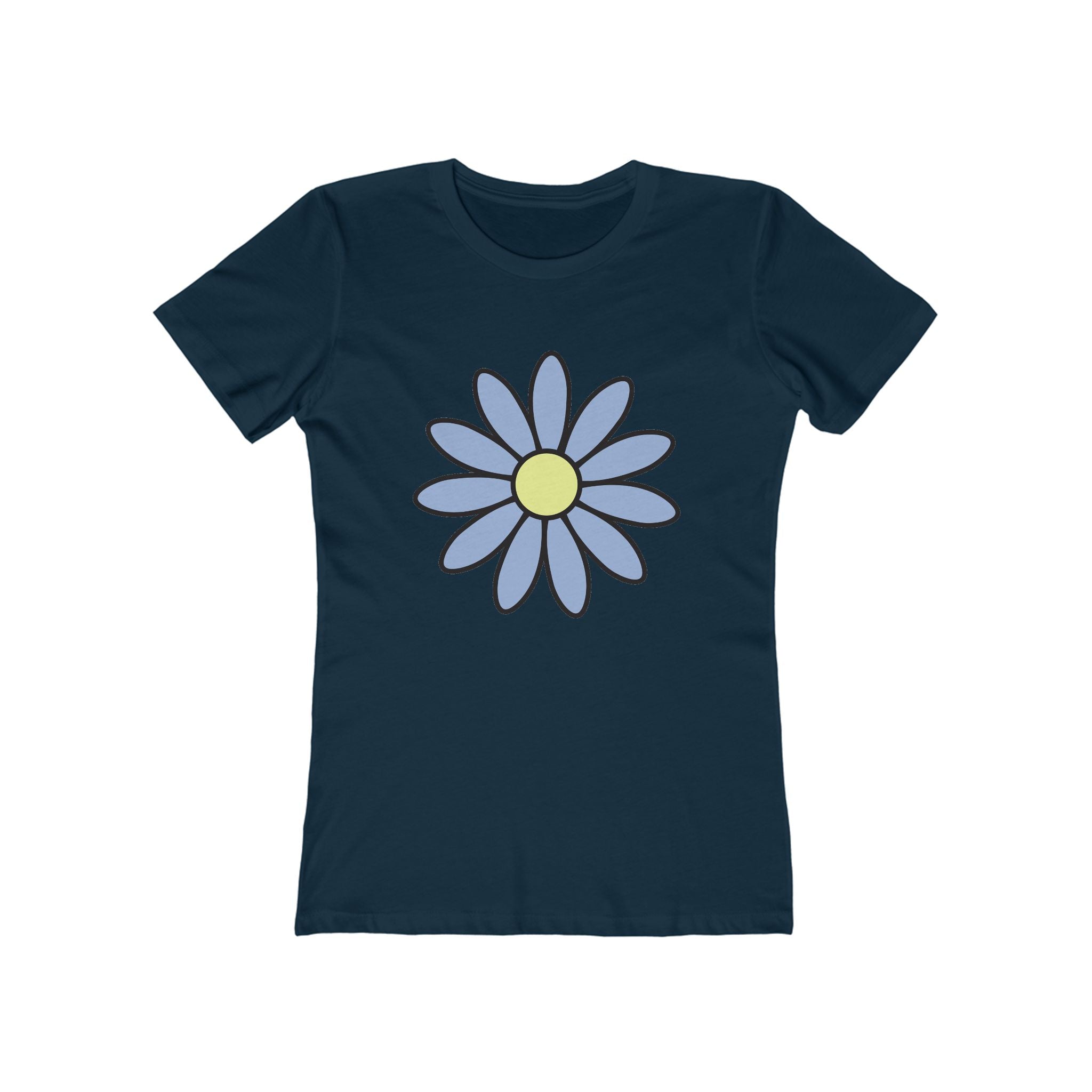 Flower Women's Tshirt, Floral Graphic Tee, Casual Top for Her, Spring Blossom Shirt, Botanical Print Blouse