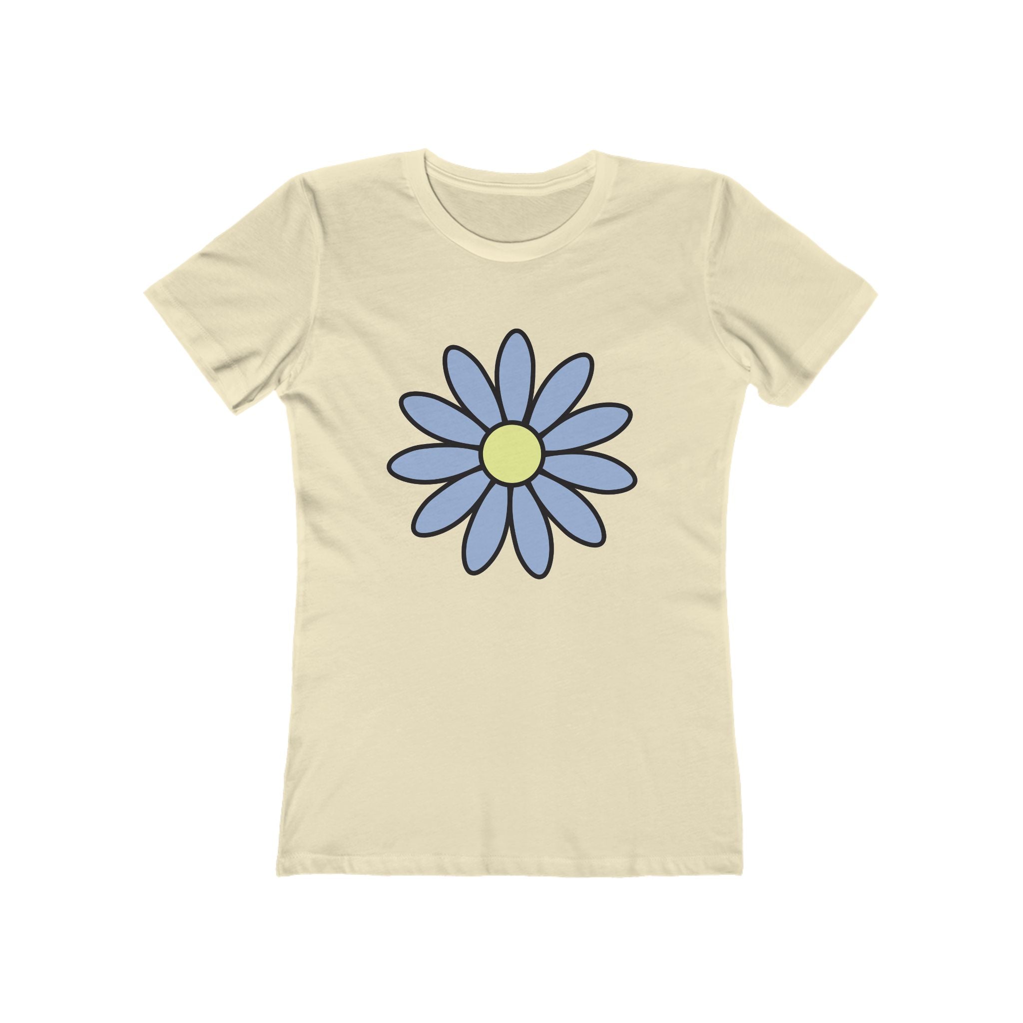 Flower Women's Tshirt, Floral Graphic Tee, Casual Top for Her, Spring Blossom Shirt, Botanical Print Blouse