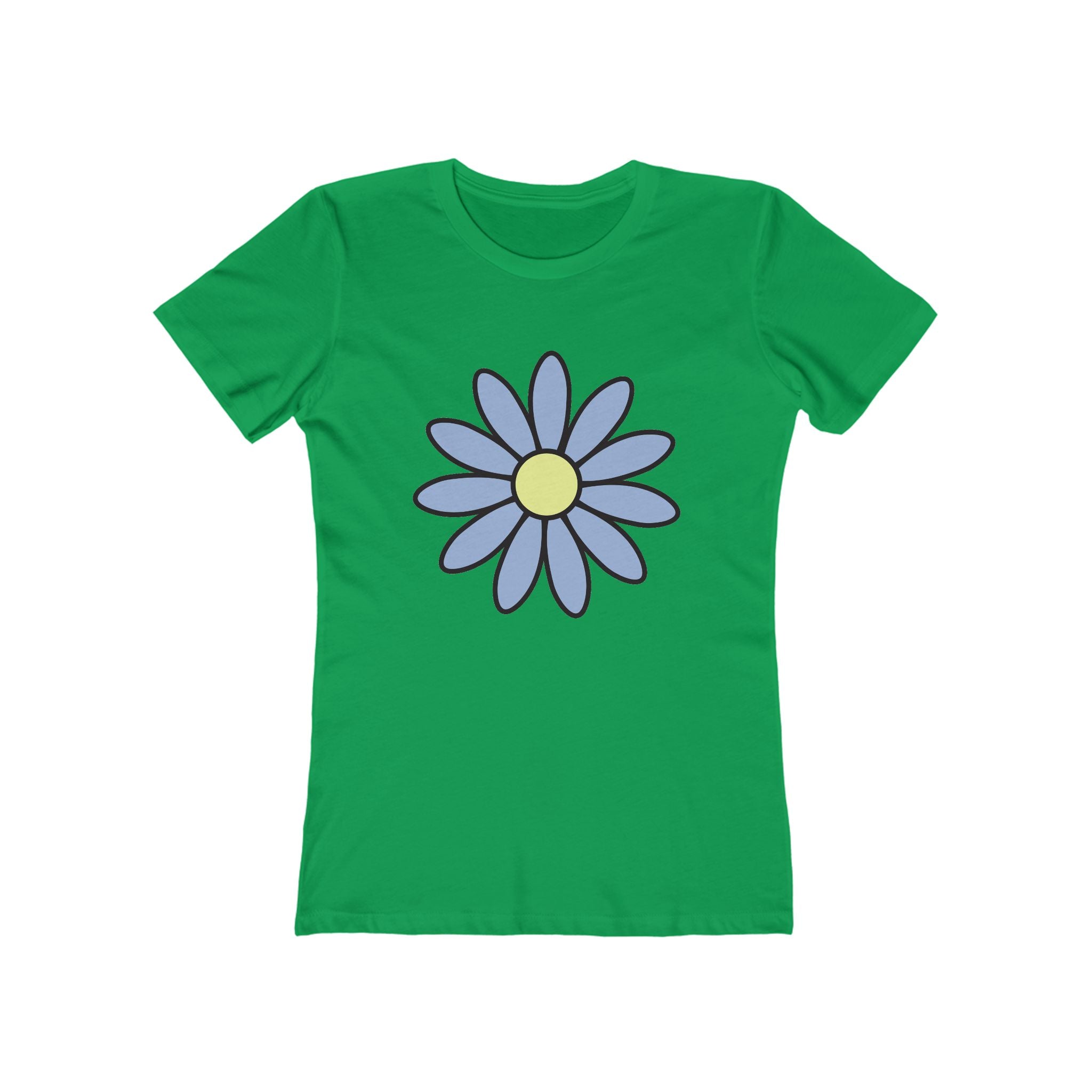 Flower Women's Tshirt, Floral Graphic Tee, Casual Top for Her, Spring Blossom Shirt, Botanical Print Blouse