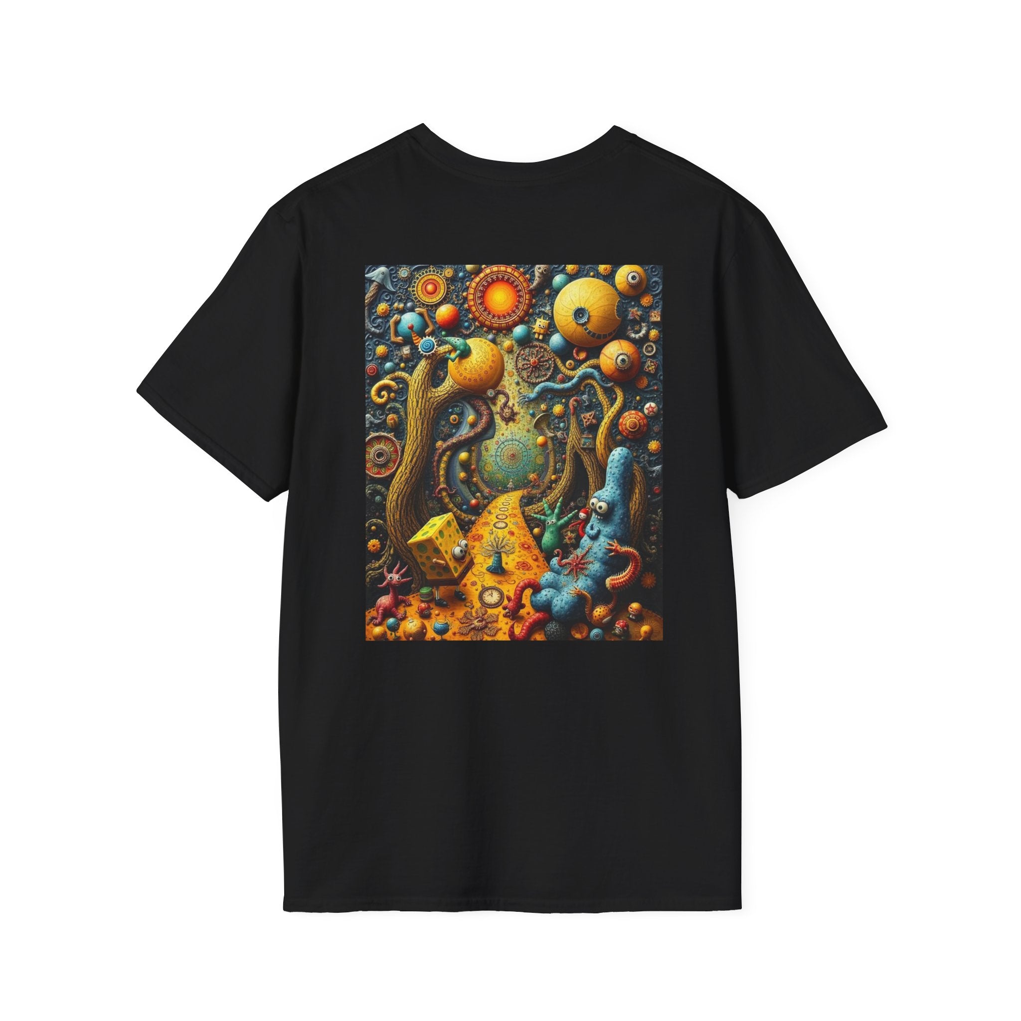 SpongeBob SquarePants Kids T-Shirt, Mr Krabs Squidward Patrick Star Youth Tee, Nickelodeon Children's TV Shirt, Unisex Softstyle