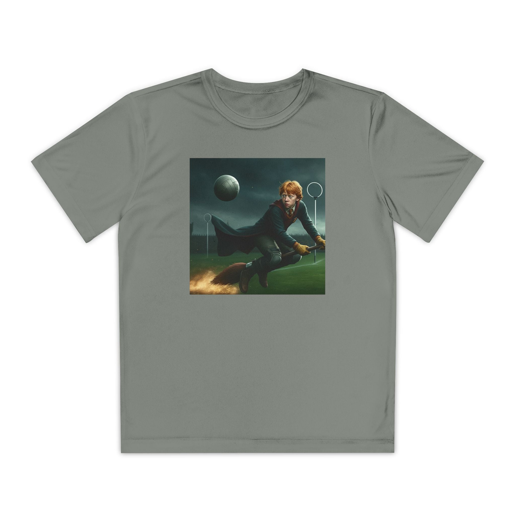 Youth Competitor Tee - Harry Potter, Wizard School Shirt, Magical Kids Top, Hogwarts Fan Gift, Sorcerer's Stone T-Shirt