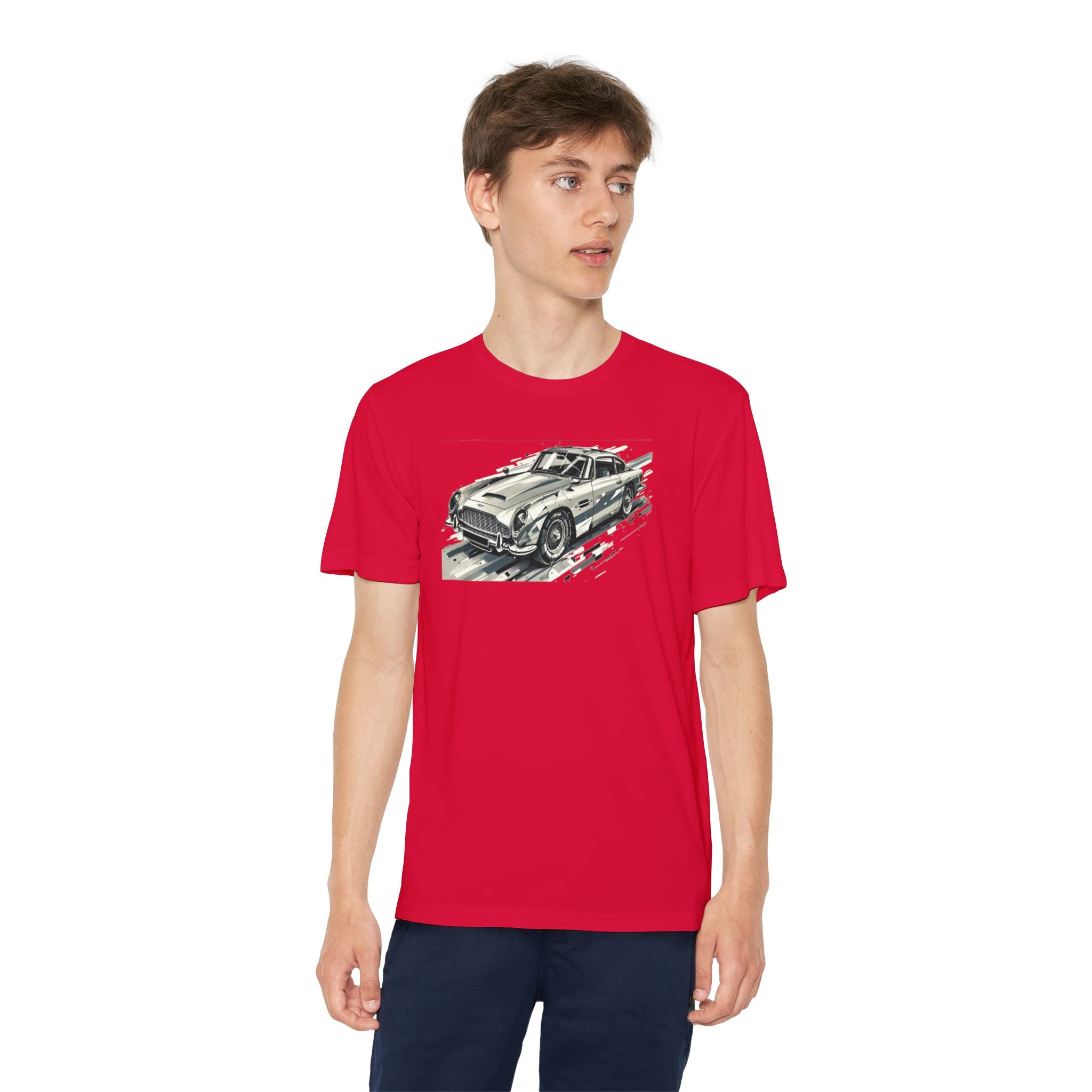 Aston Martin Youth T-Shirt Sports Graphic Tee, Cool Athletic Shirt for Kids, Perfect for Sports Events, Team Spirit