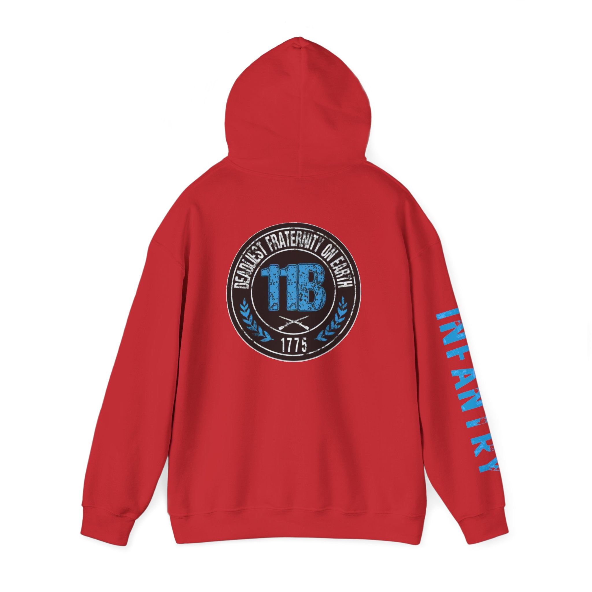Hooded Sweatshirt - 11B (Infantry) Design
