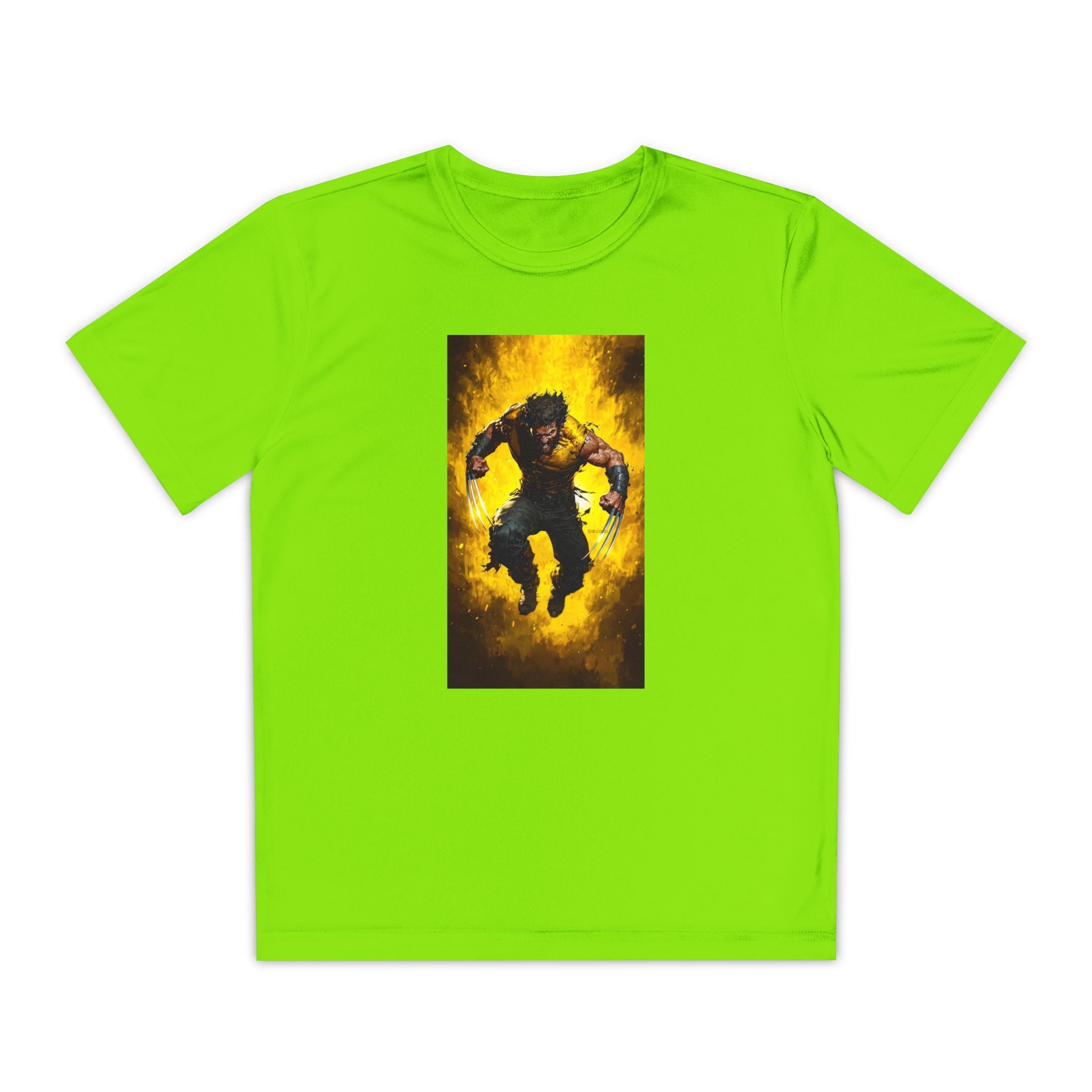 Wolverine Superhero Marvel Patriotic, Kids Graphic T-Shirt, Boys Hero Top, Girls Comic Book Clothing, Birthday
