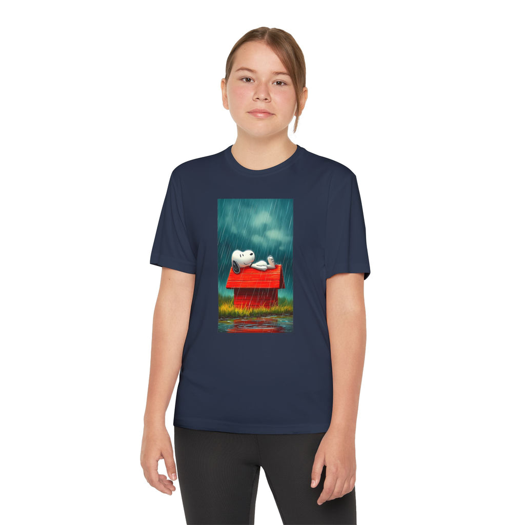 Snoopy Charlie Brown Youth Tee, Peanuts Cartoon Kids Shirt, Fun Comic Character Top, Child Gift Apparel, Boys Girls Clothing