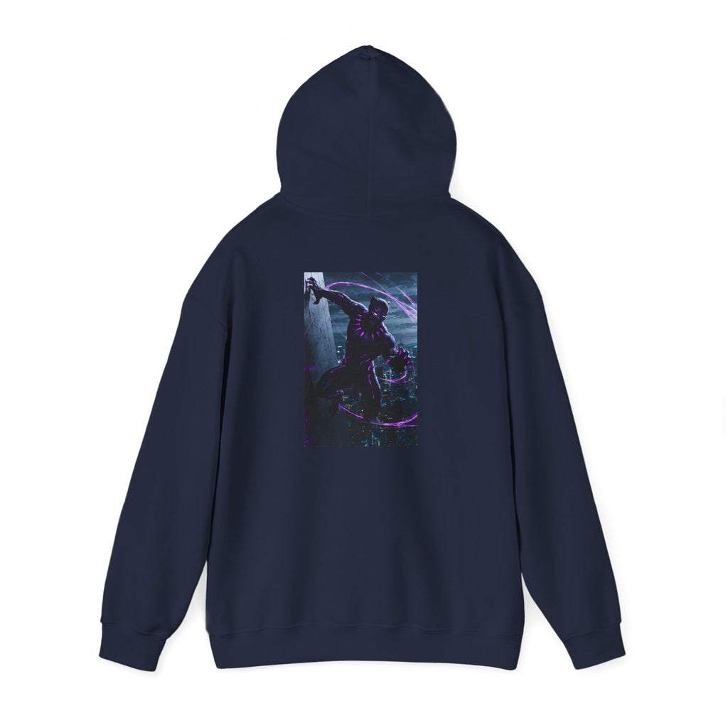 Hooded Sweatshirt - The Black Panther Design