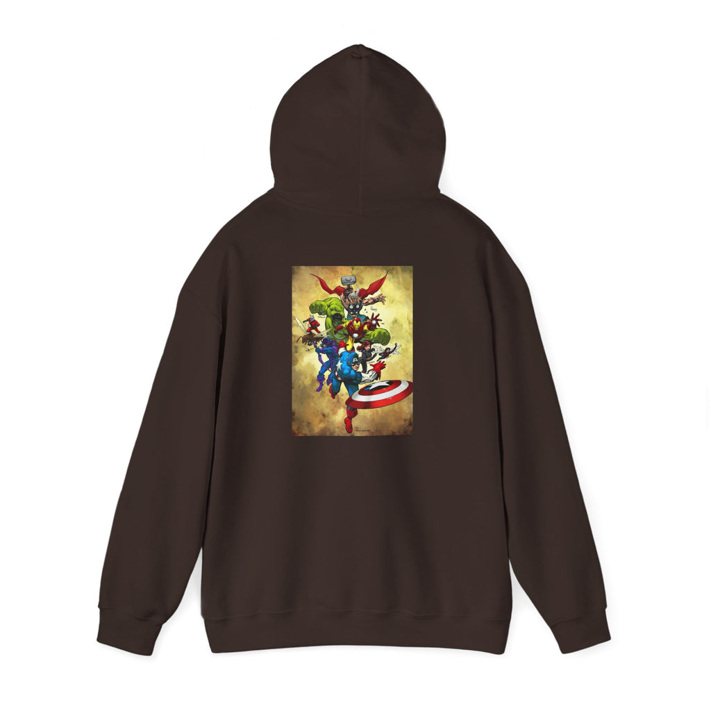 Hooded Sweatshirt - The Avengers Design