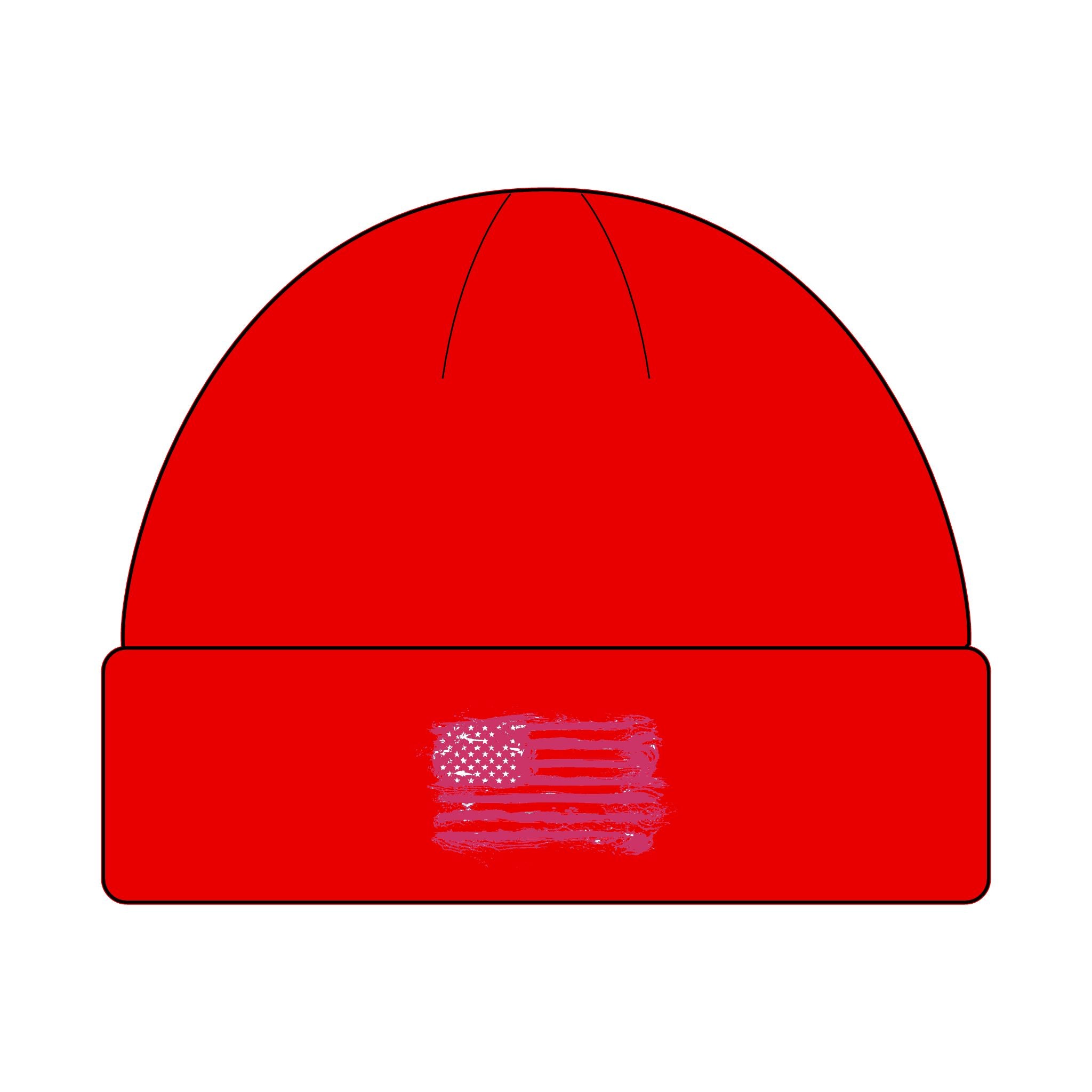 Patriotic Beanie, USA Flag Hat, Winter Cap, Knit Beanie, Red White Blue Skull Cap, American Flag Toboggan