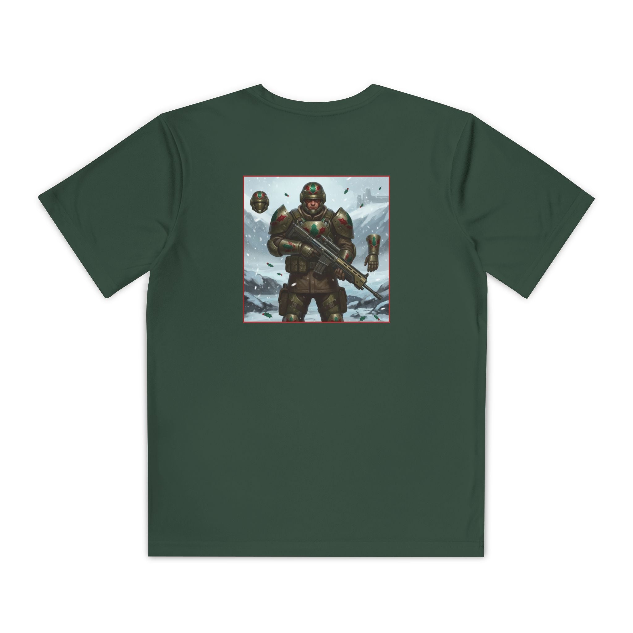 Yule Guard Patriotic Christmas Holiday ~ Youth T-Shirt, Unisex Softstyle T-Shirt