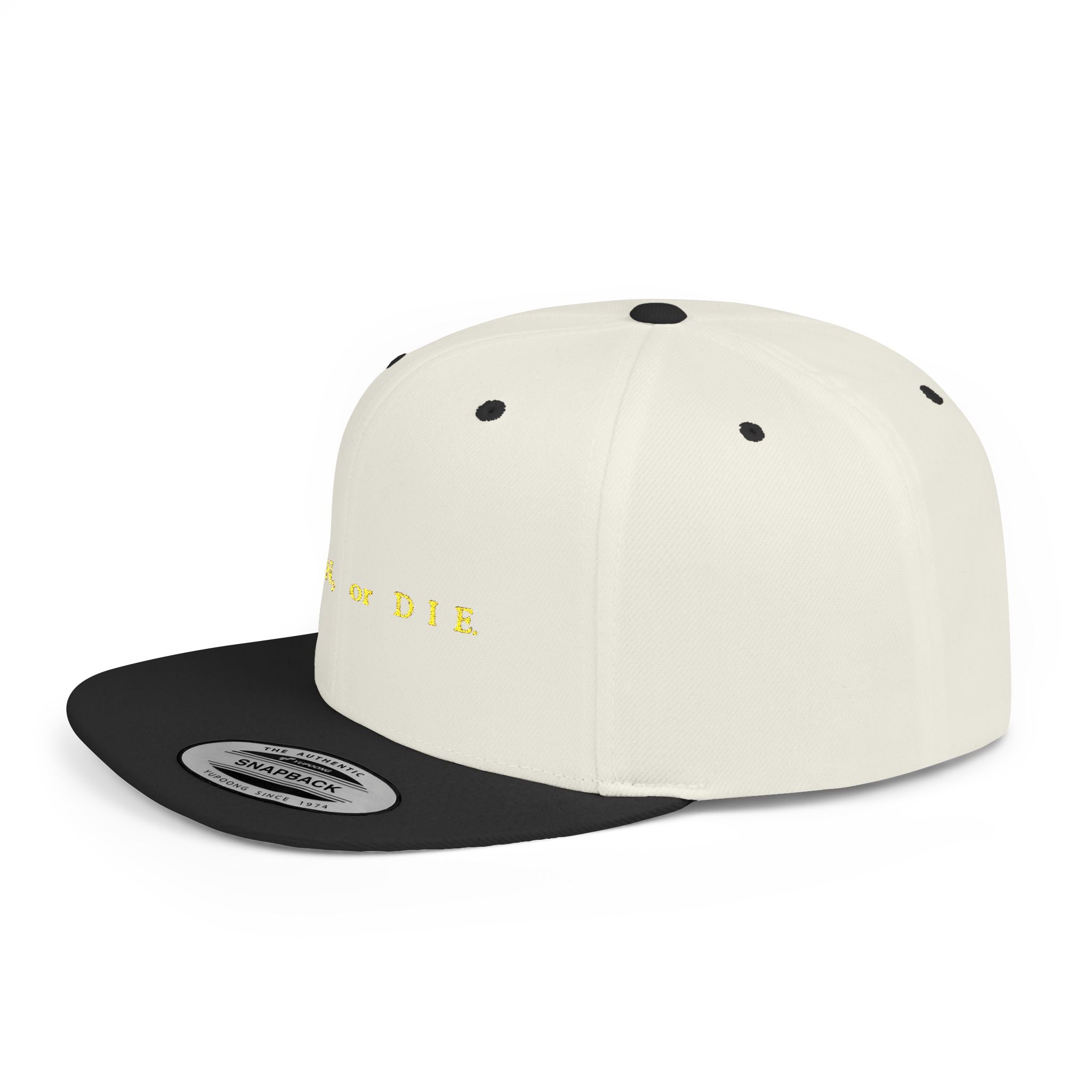 Join Or Die ~ Stylish Flat Bill Snapback Hat