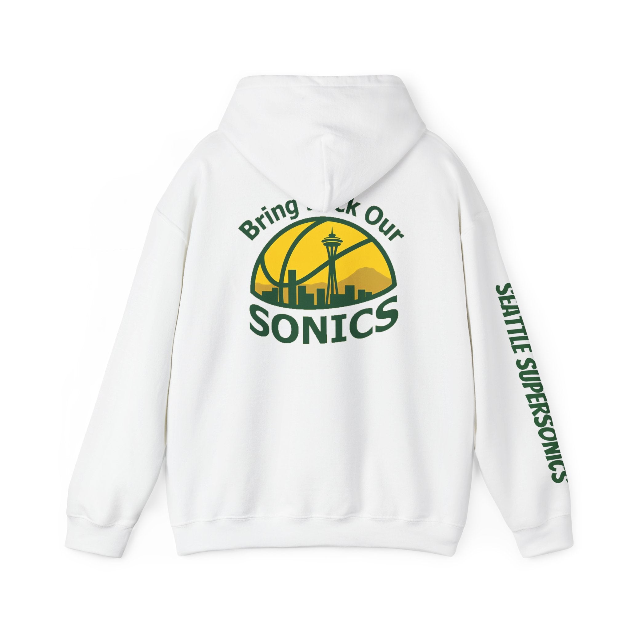 Seattle Supersonics Patriotic Hoodie
