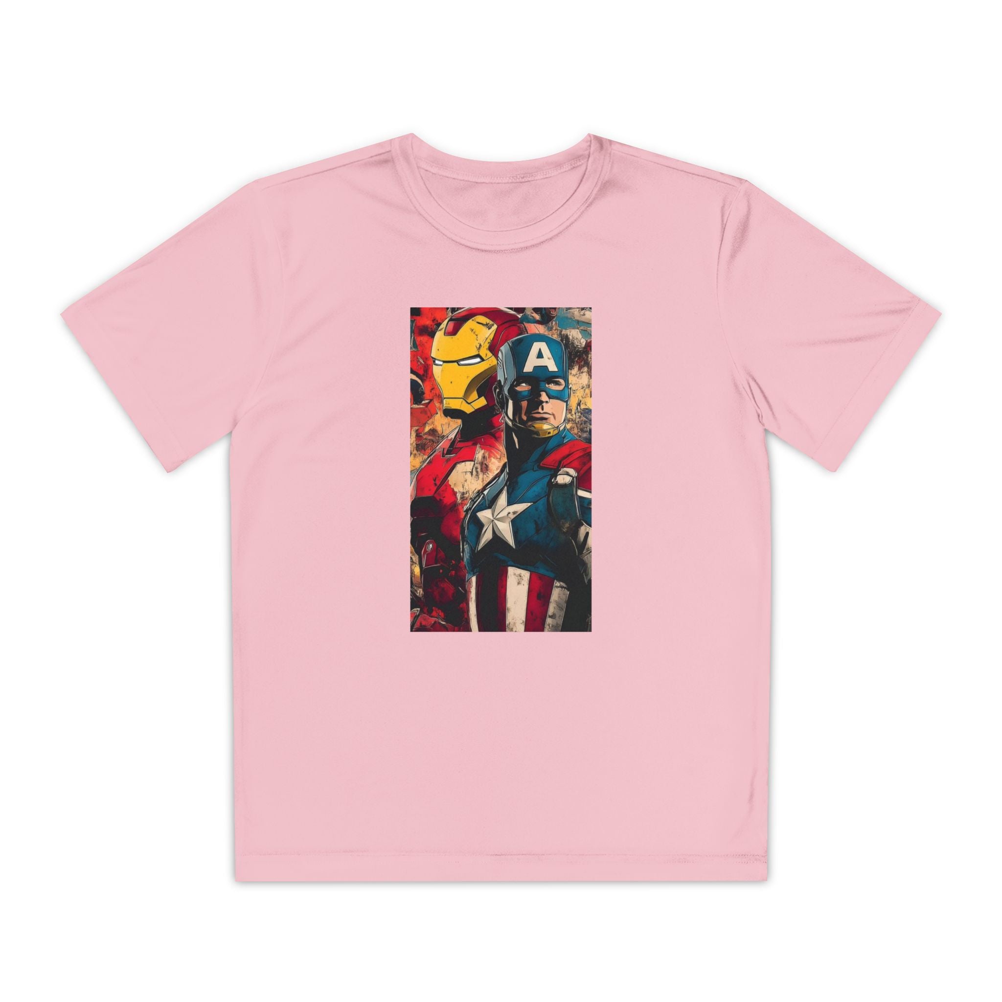 Advengers Youth T-Shirt Sports Graphic Tee, Cool Athletic Shirt for Kids, Perfect for Sports Events, Team Spirit
