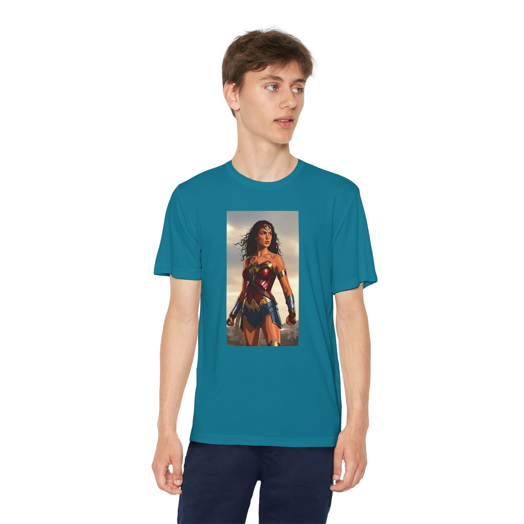 Wonder Woman Superhero Marvel t-shirt, Kids Graphic Tee, Boys Superhero Shirt, Children's Movie Character Top