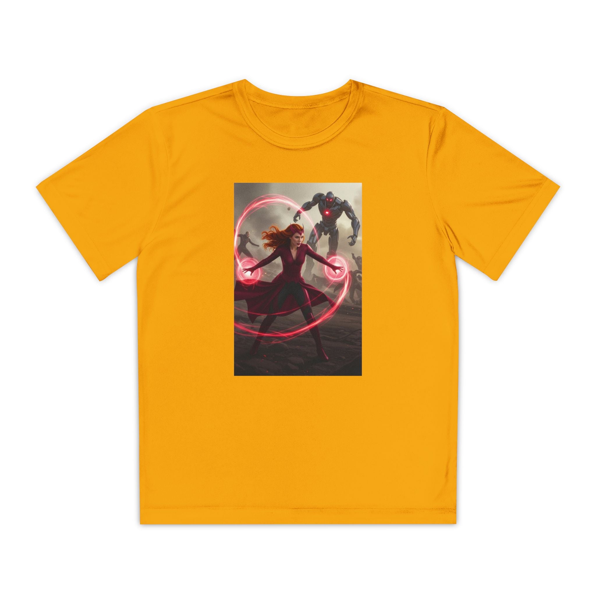 Superhero Youth T-Shirt Sports Graphic Tee, Cool Athletic Shirt for Kids
