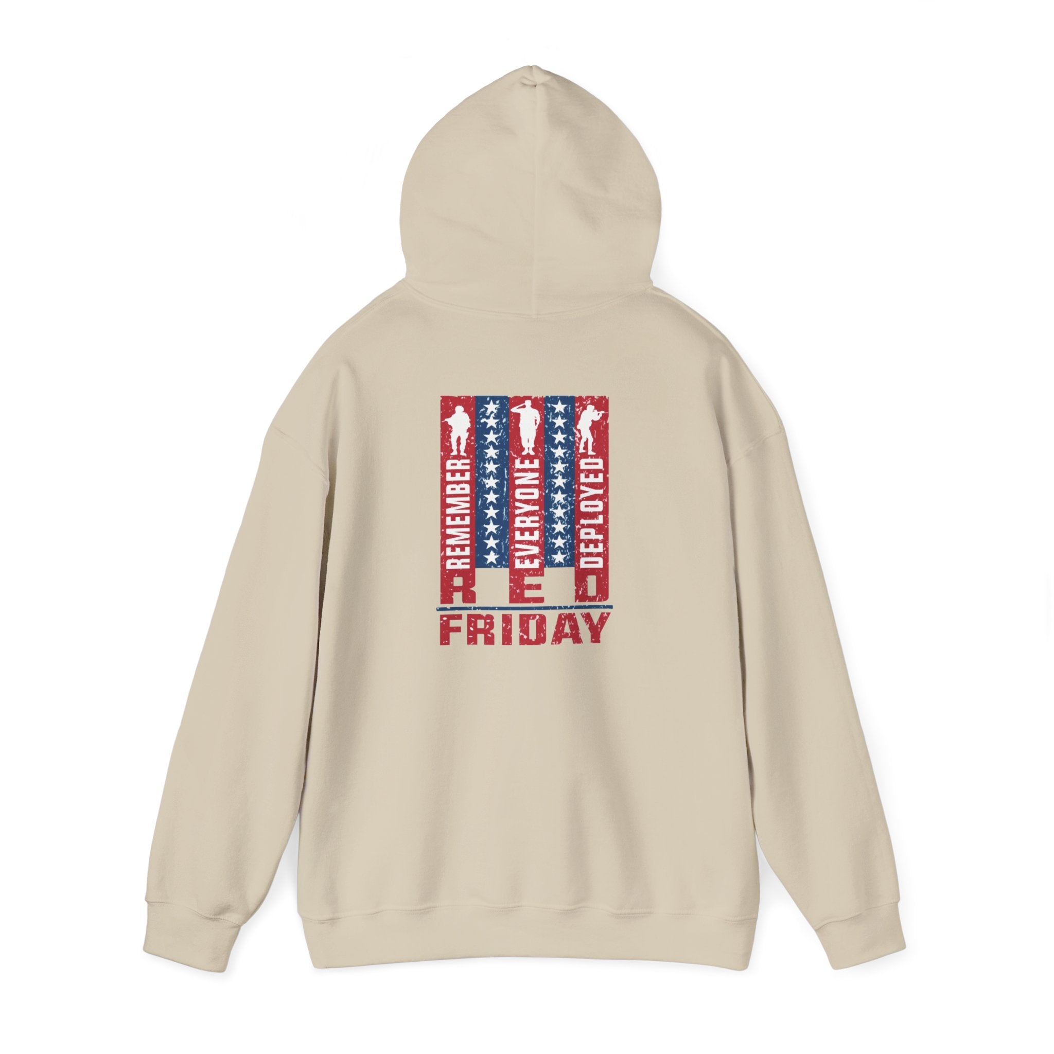 Red Friday Patriotic Hoodie Sweatshirt