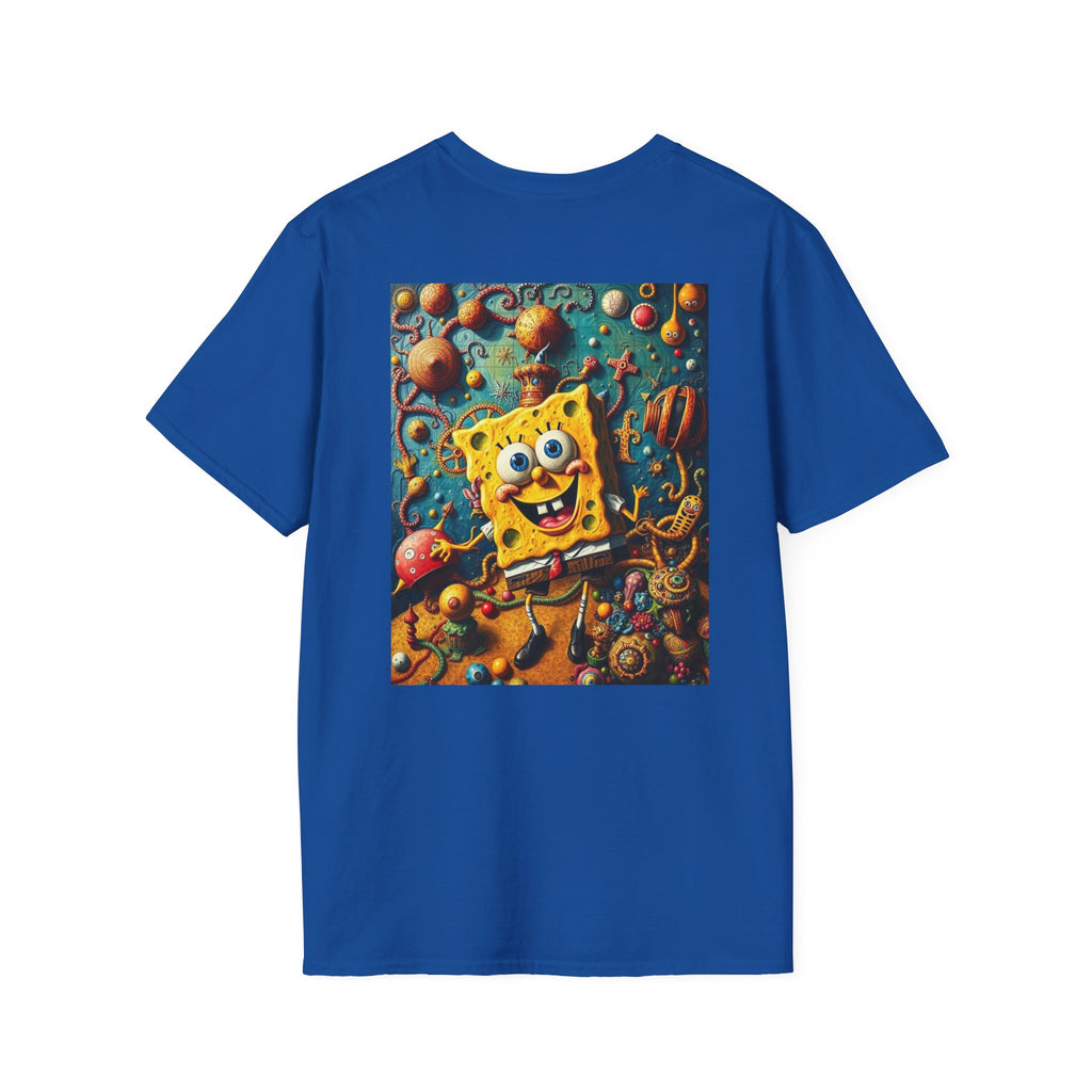 SpongeBob SquarePants Kids T-Shirt, Mr Krabs Squidward Patrick Star Youth Tee, Nickelodeon Children's TV Shirt, Unisex Softstyle